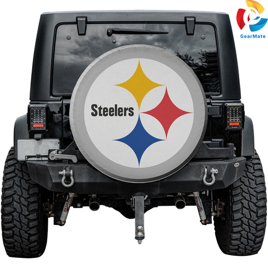 Pittsburgh Steelers Fan Gifts Spare Tire Cover – Premium Waterproof UV-Resistant Protector