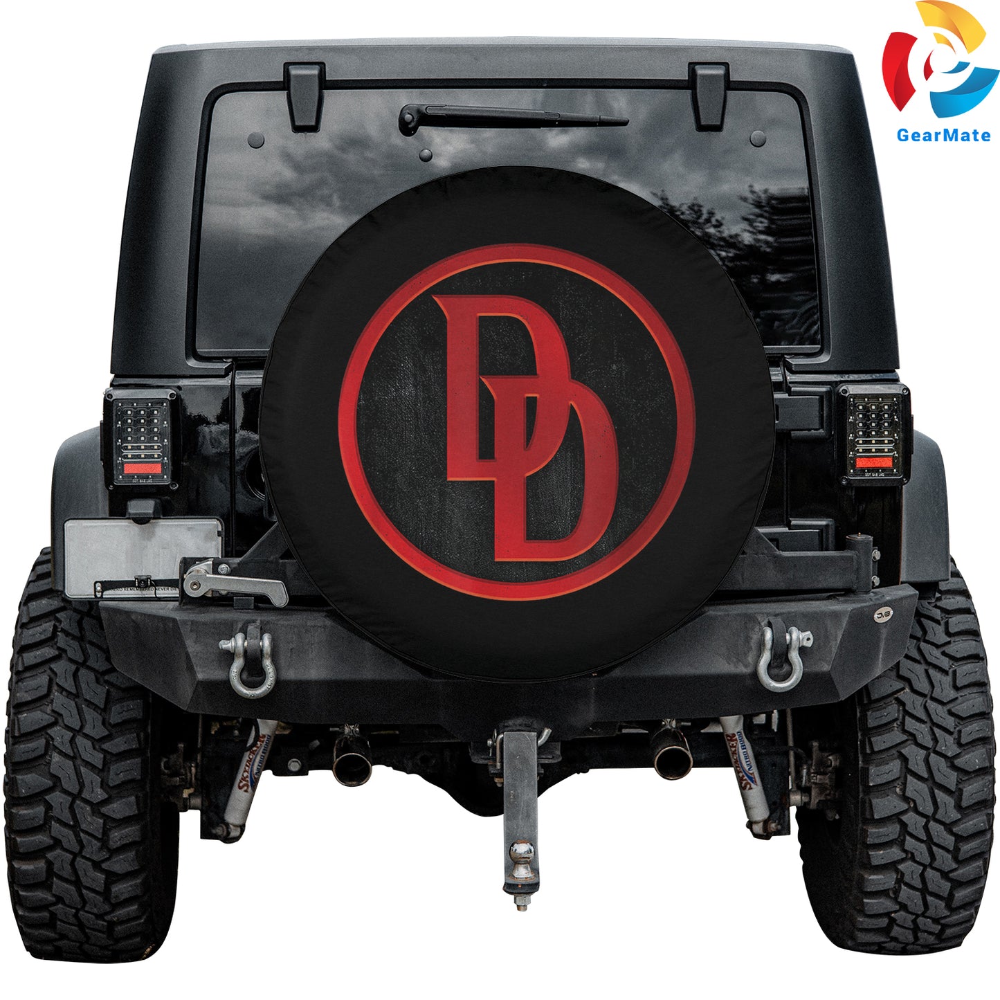 Daredevil Born Spare Tire Cover – Premium Waterproof UV Resistant Protector
