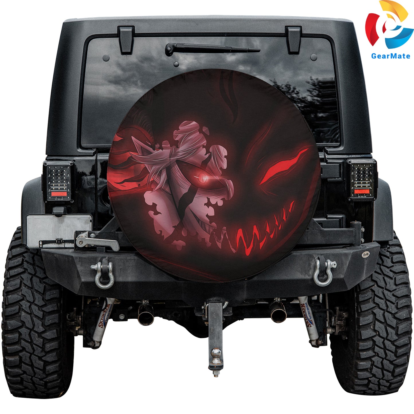 Liebe Black Clover Anime Spare Tire Cover – Premium Waterproof UV Resistant Protector