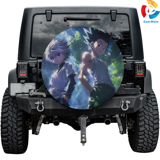 Hunter x Hunter Gon And Killua Spare Tire Cover – Premium Waterproof UV-Resistant Protector