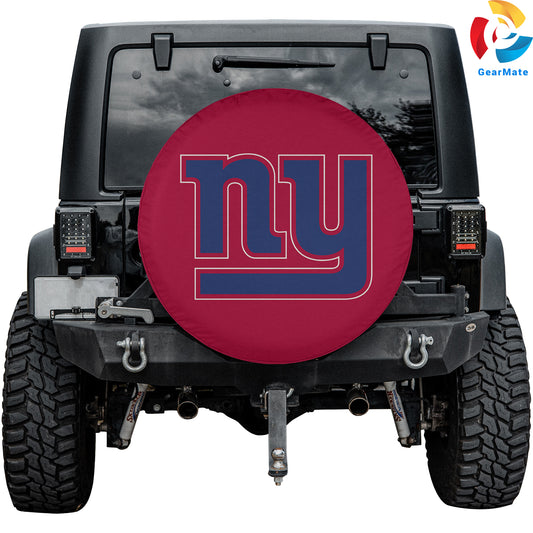 New York Giants Spare Tire Cover – Premium Waterproof UV-Resistant Protector