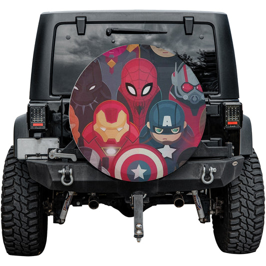 Marvel Assemble Spare Tire Cover – Premium Waterproof UV Resistant Protector