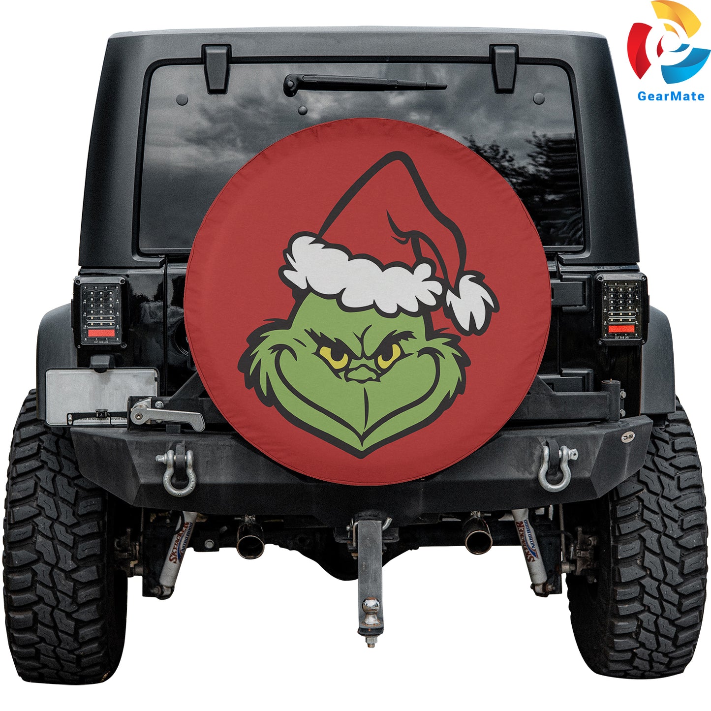 Grinch The Movie Spare Tire Cover – Premium Waterproof UV Resistant Protector