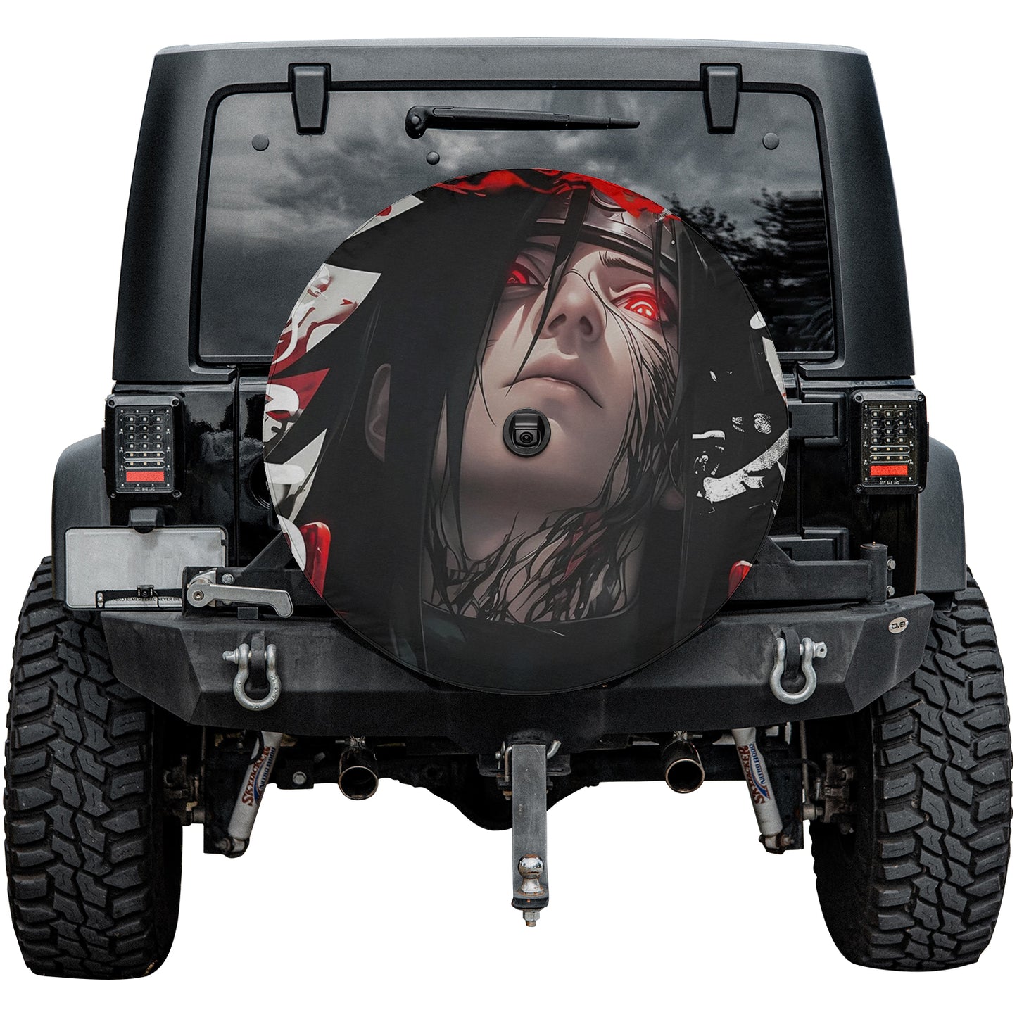 Itachi Uchiha Spare Tire Cover – Premium Waterproof UV Resistant Protector