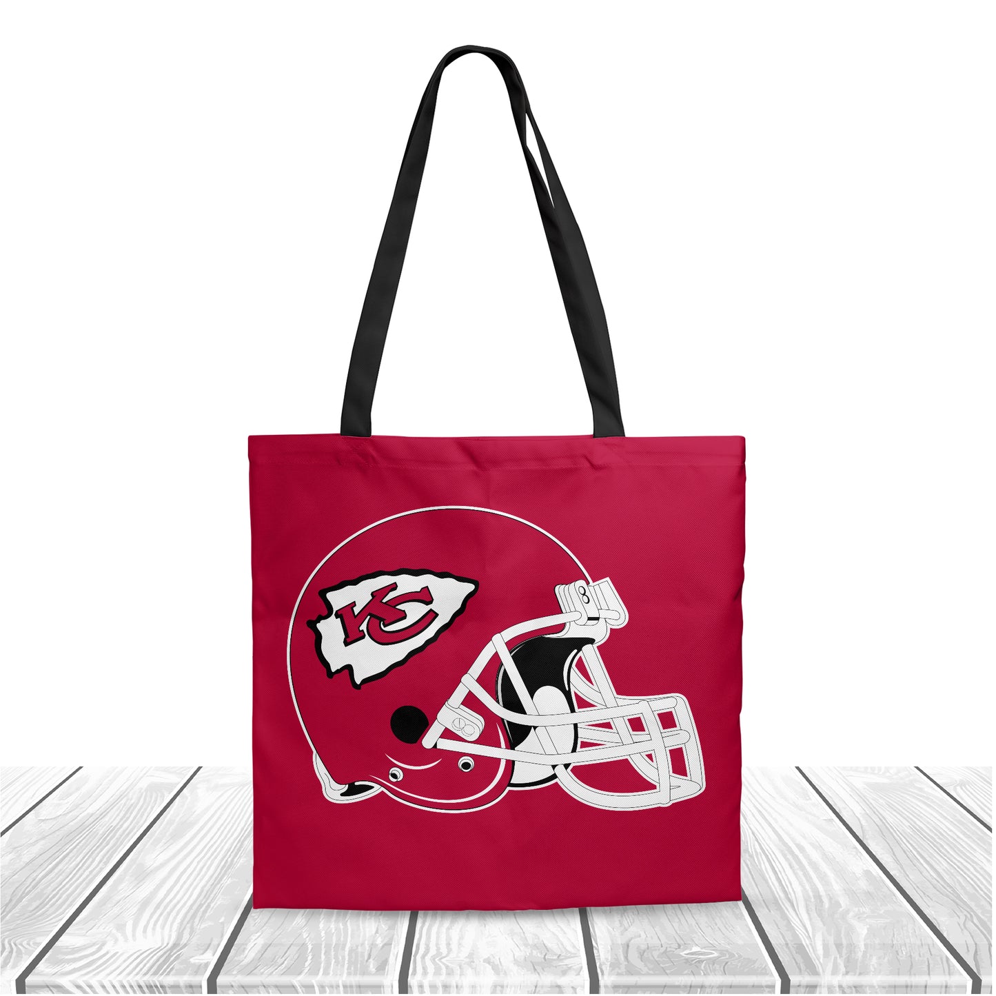 Kansas City Chiefs NFL Fans Polyester Canvas Tote Bag – Durable and Stylish