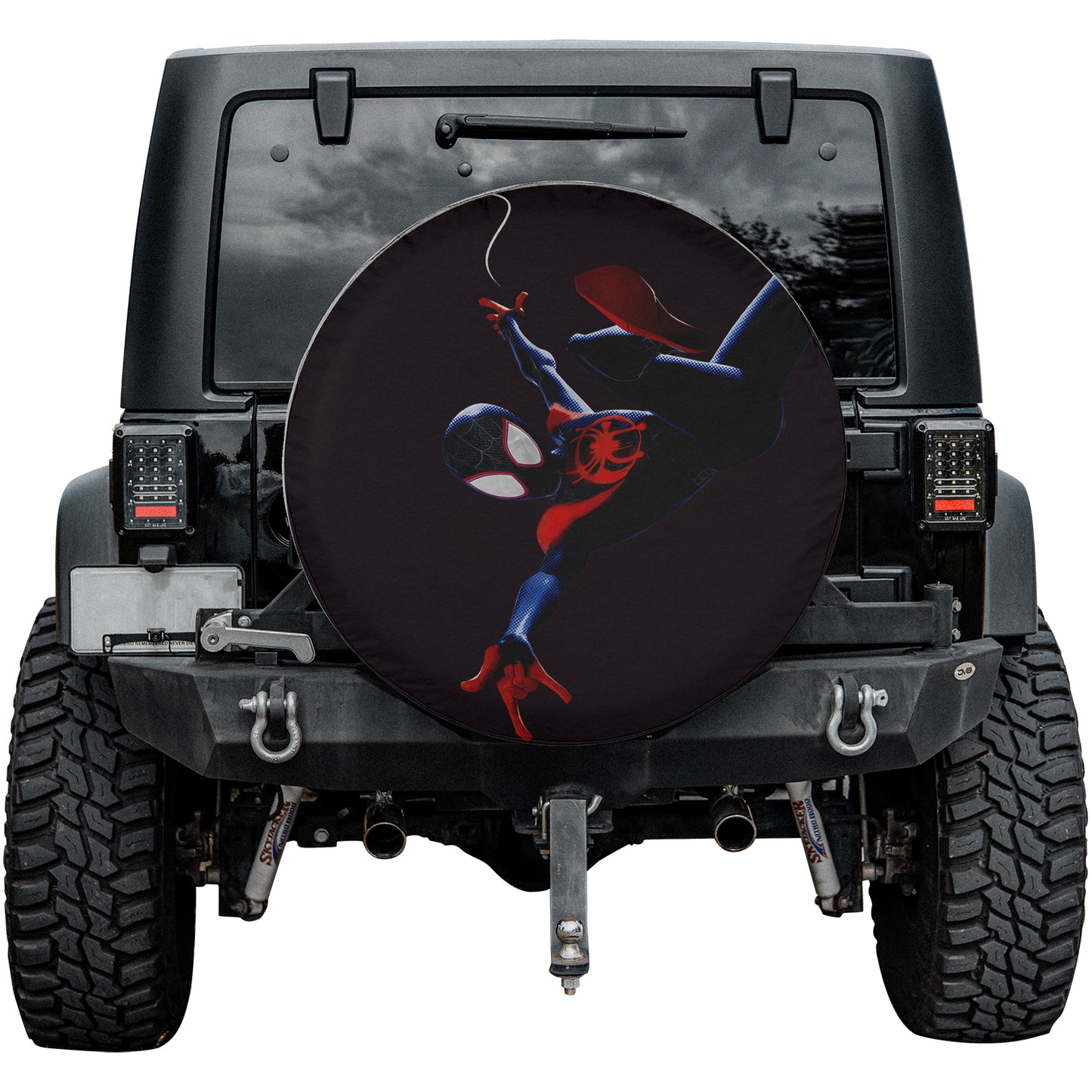 Miles Morales Be Greater Spare Tire Cover – Premium Waterproof UV Resistant Protector