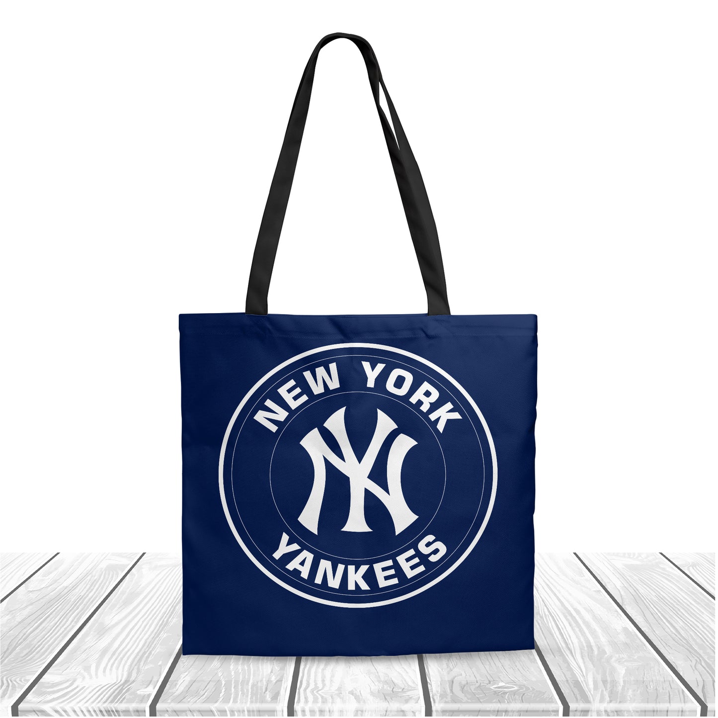 MLB New York Yankees Baseball Season Polyester Canvas Tote Bag - Durable and Stylish