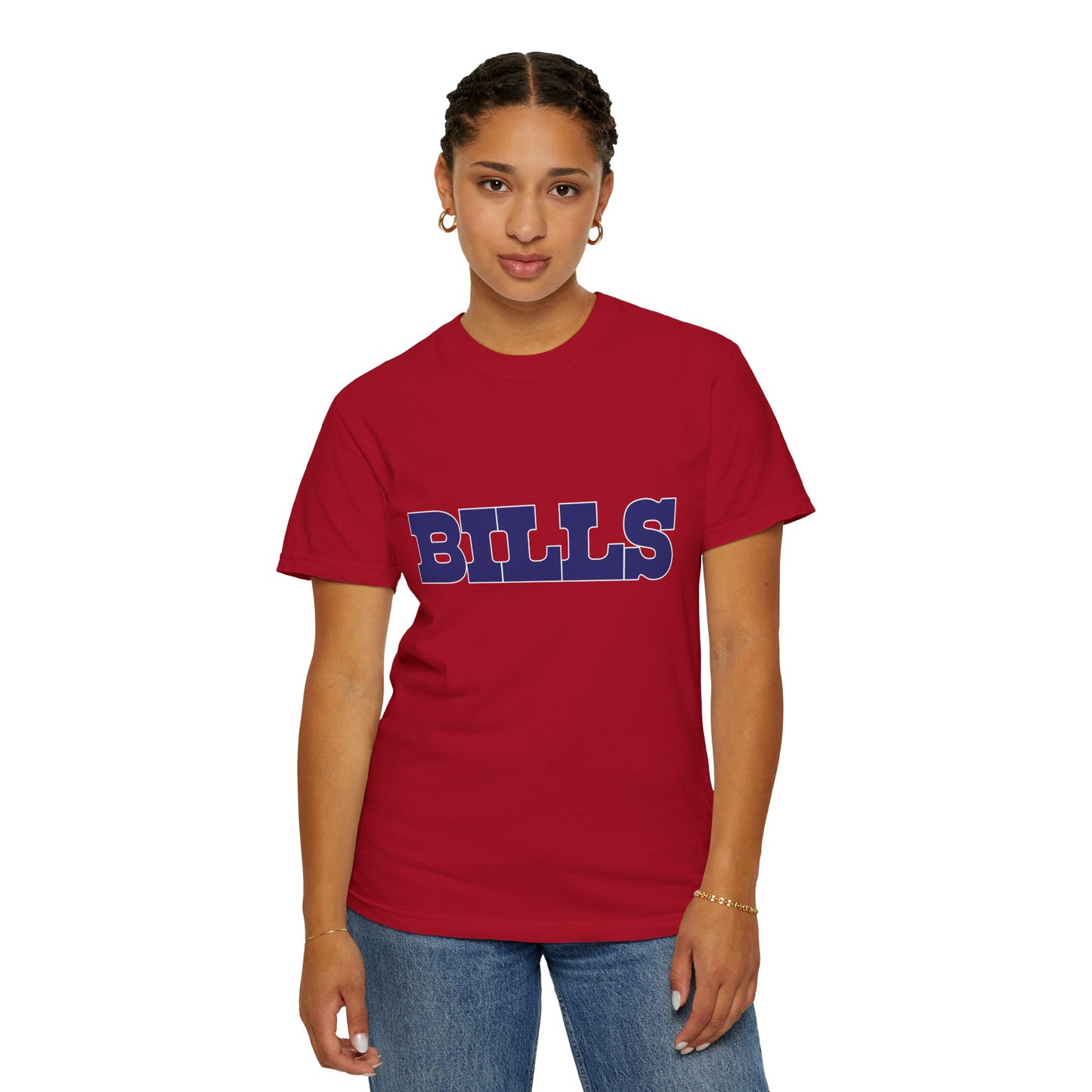 Buffalo Bills Garment-Dyed T-Shirt – Premium Cotton Tee for Customization