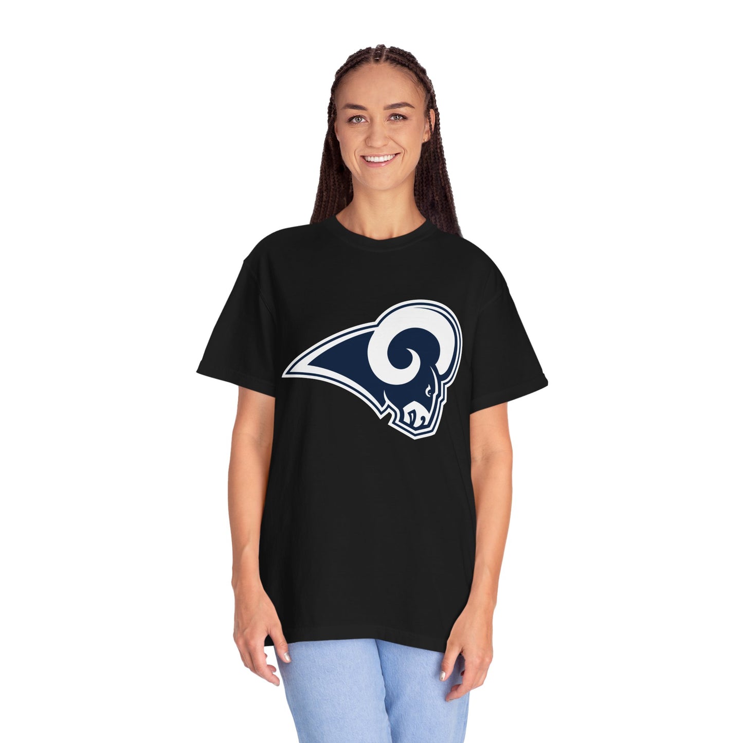 Los Angeles Rams Fan Gifts Garment-Dyed T-Shirt – Premium Cotton Tee for Customization