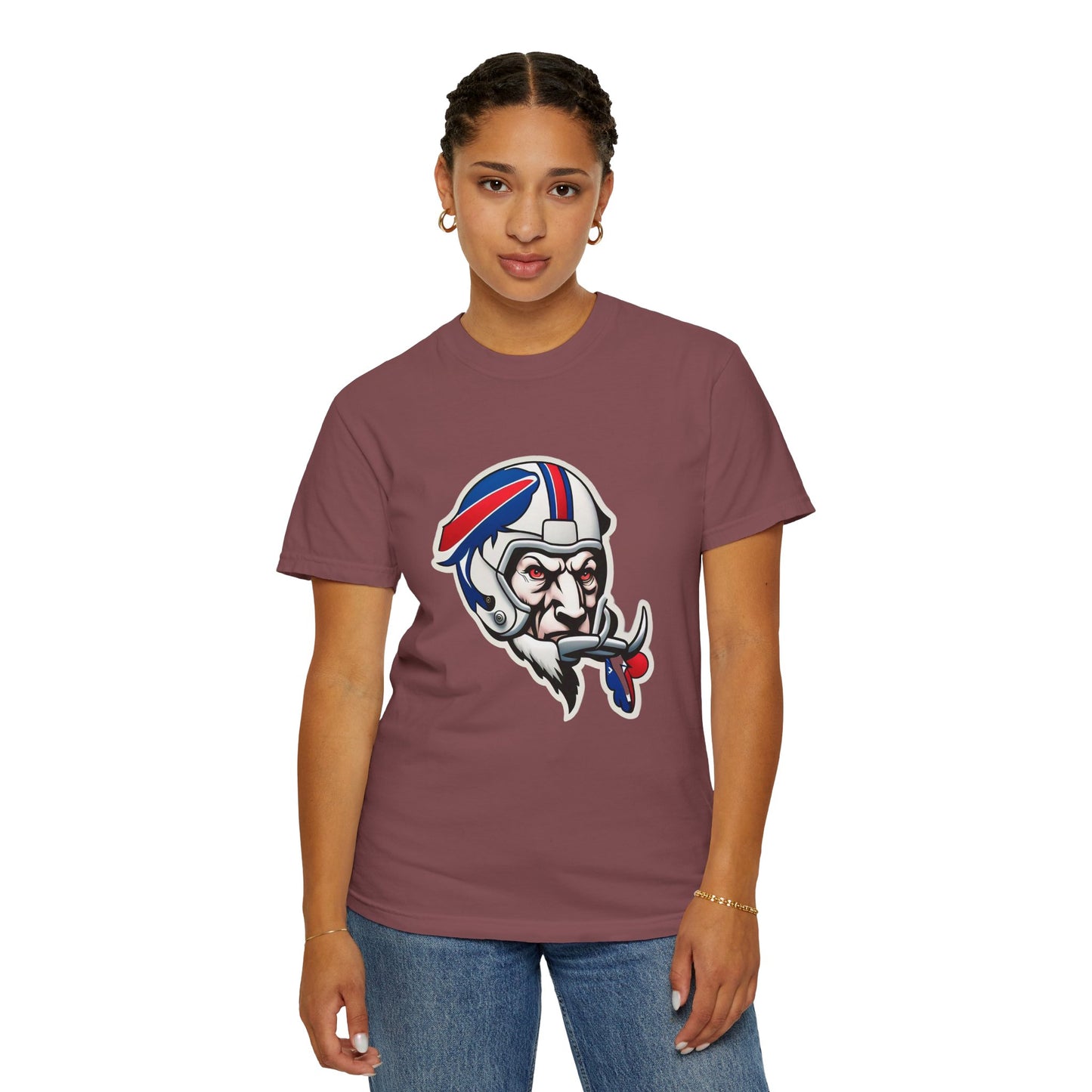 Buffalo Bills Football Season Garment-Dyed T-Shirt – Premium Cotton Tee for Customization