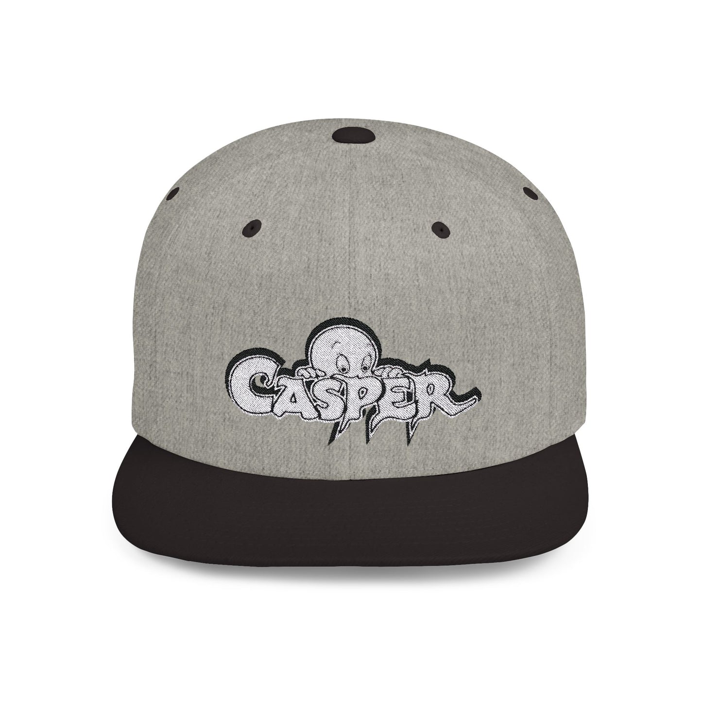 Casper Flat Bill Snapback – Lightweight, Custom Fit, Premium Quality