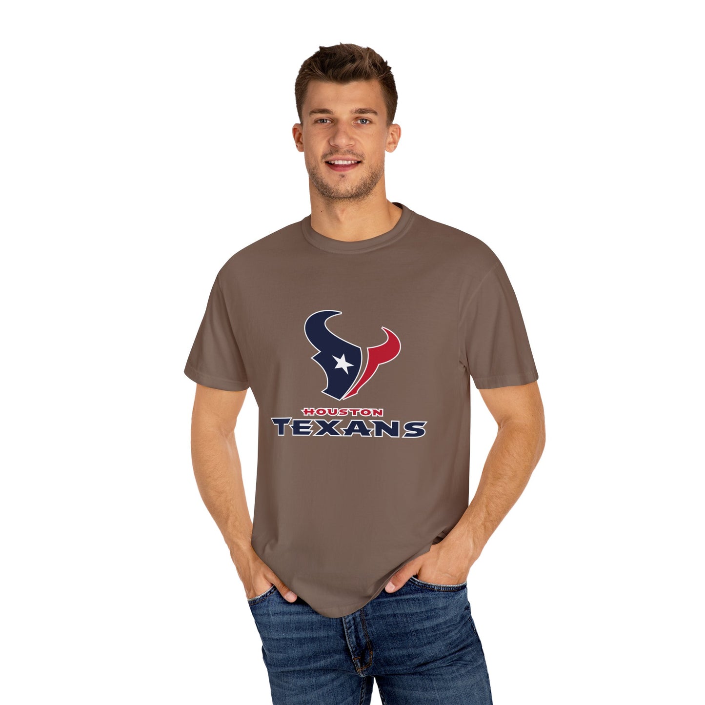 Houston Texans Fan Gifts Garment-Dyed T-Shirt – Premium Cotton Tee for Customization