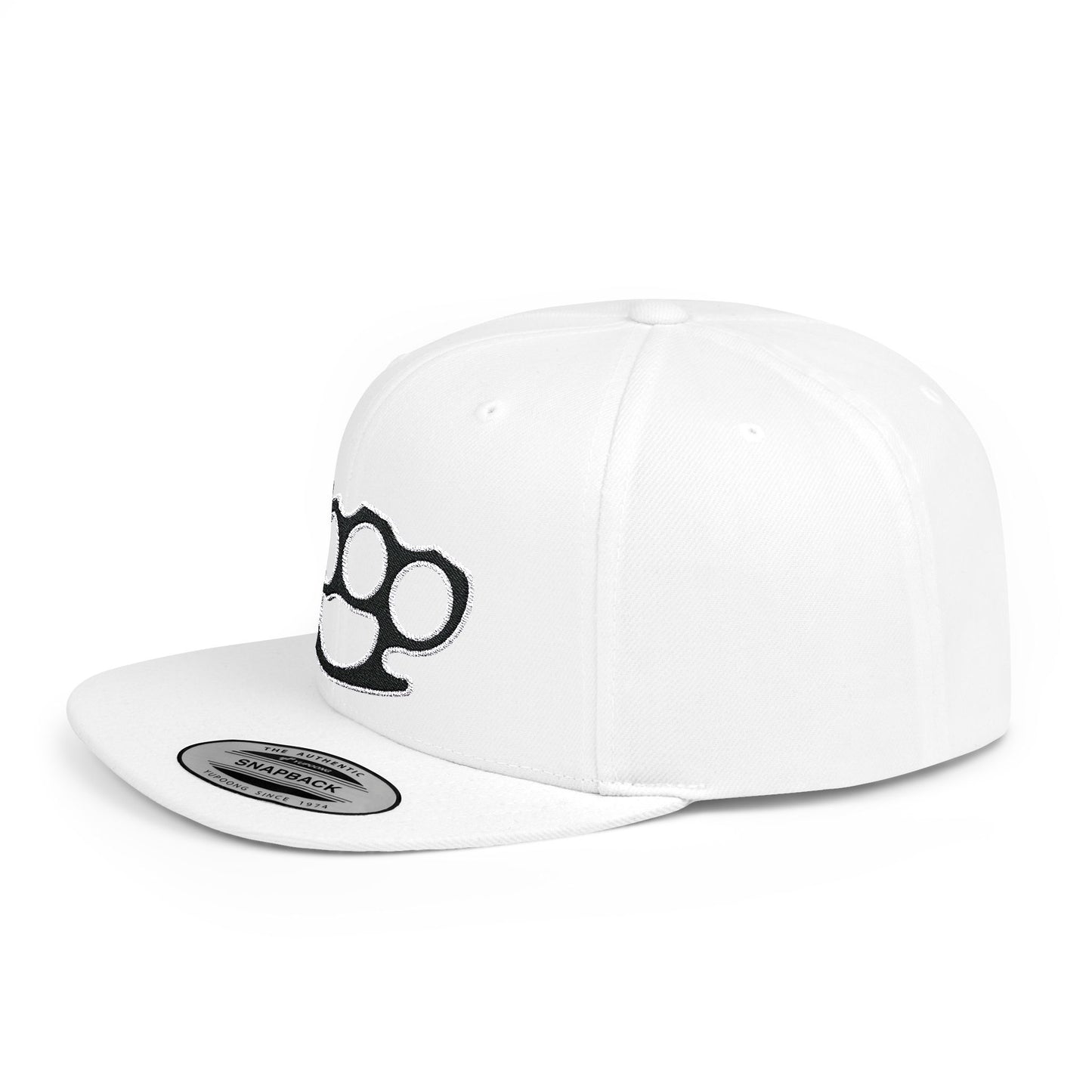 Brass Knuckles Flat Bill Snapback – Lightweight, Custom Fit, Premium Quality