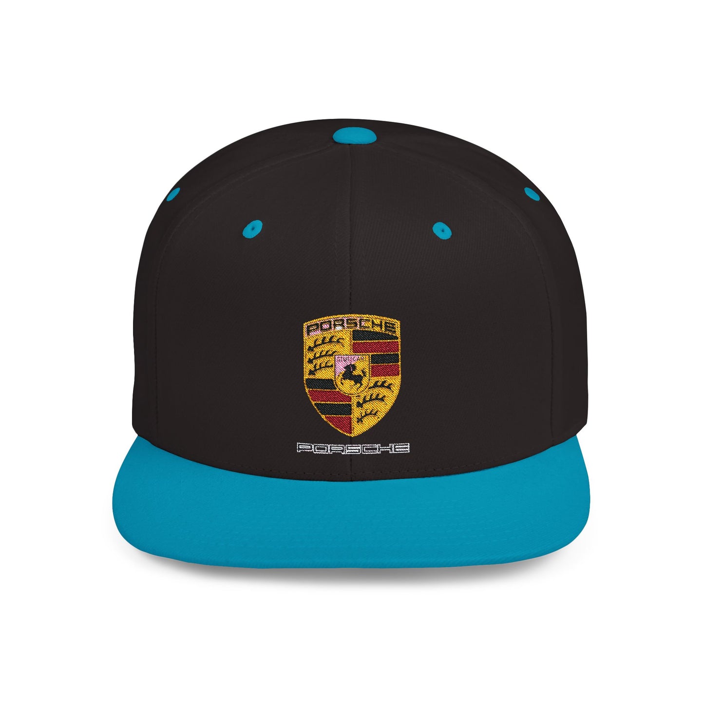 Porsche Flat Bill Snapback – Lightweight, Custom Fit, Premium Quality