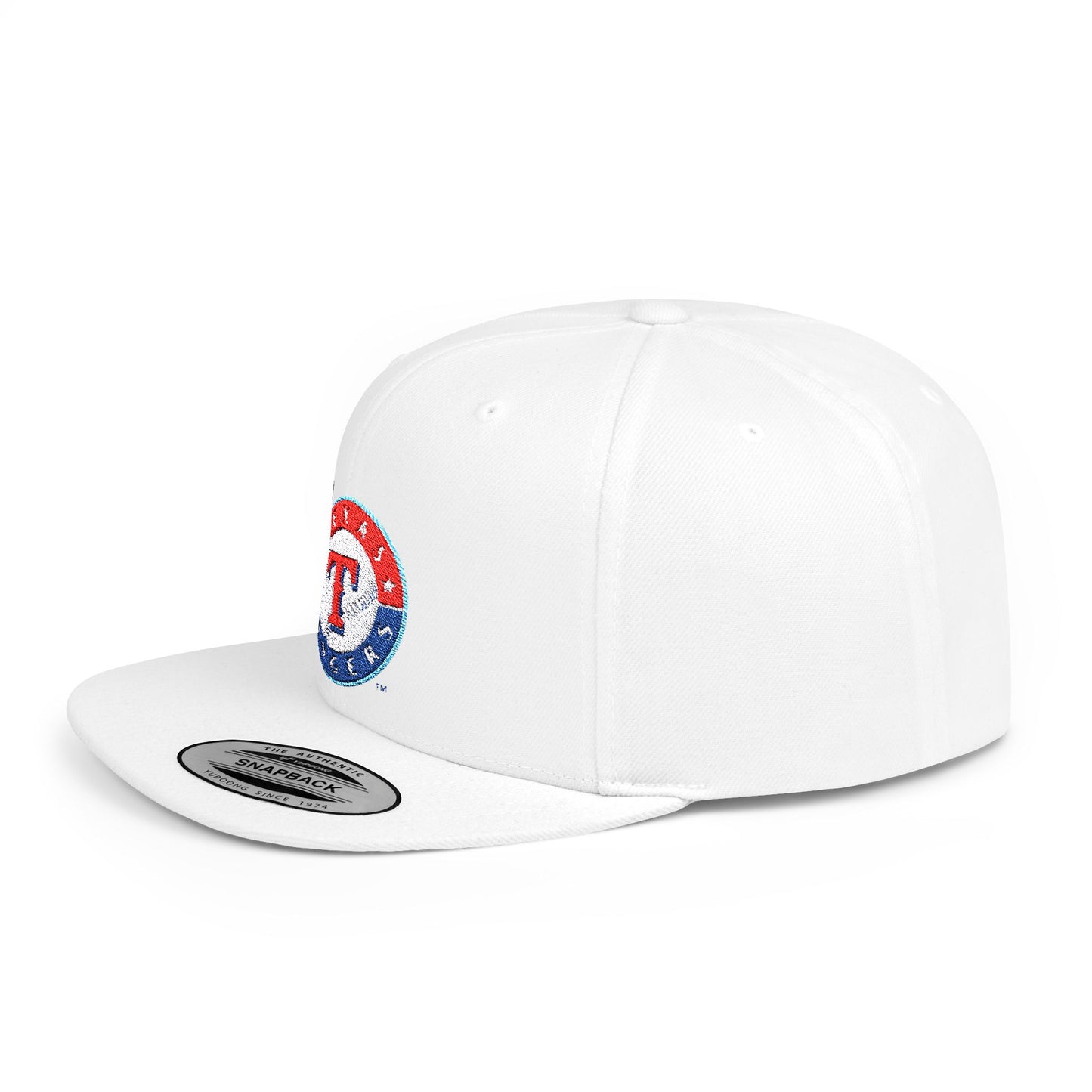 Texas Rangers Baseball Nation Flat Bill Snapback – Lightweight, Custom Fit, Premium Quality