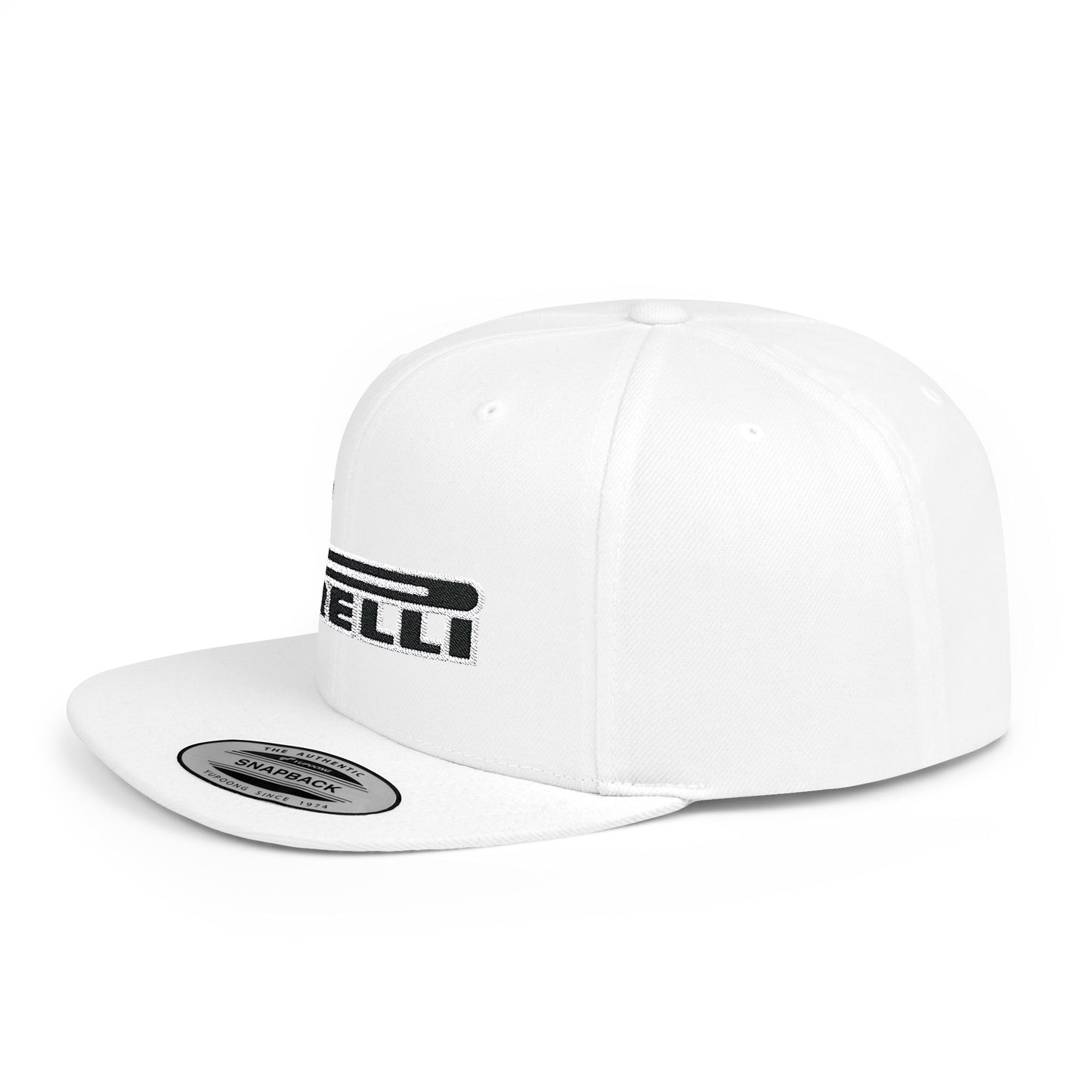 Pirelli Auto Flat Bill Snapback – Lightweight, Custom Fit, Premium Quality