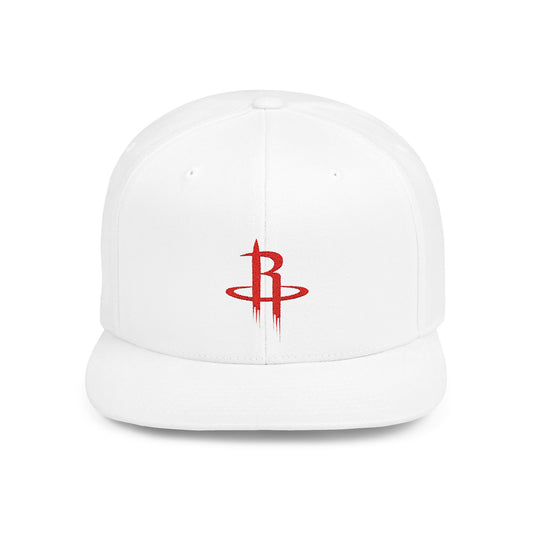 Houston Rockets Flat Bill Snapback – Lightweight, Custom Fit, Premium Quality