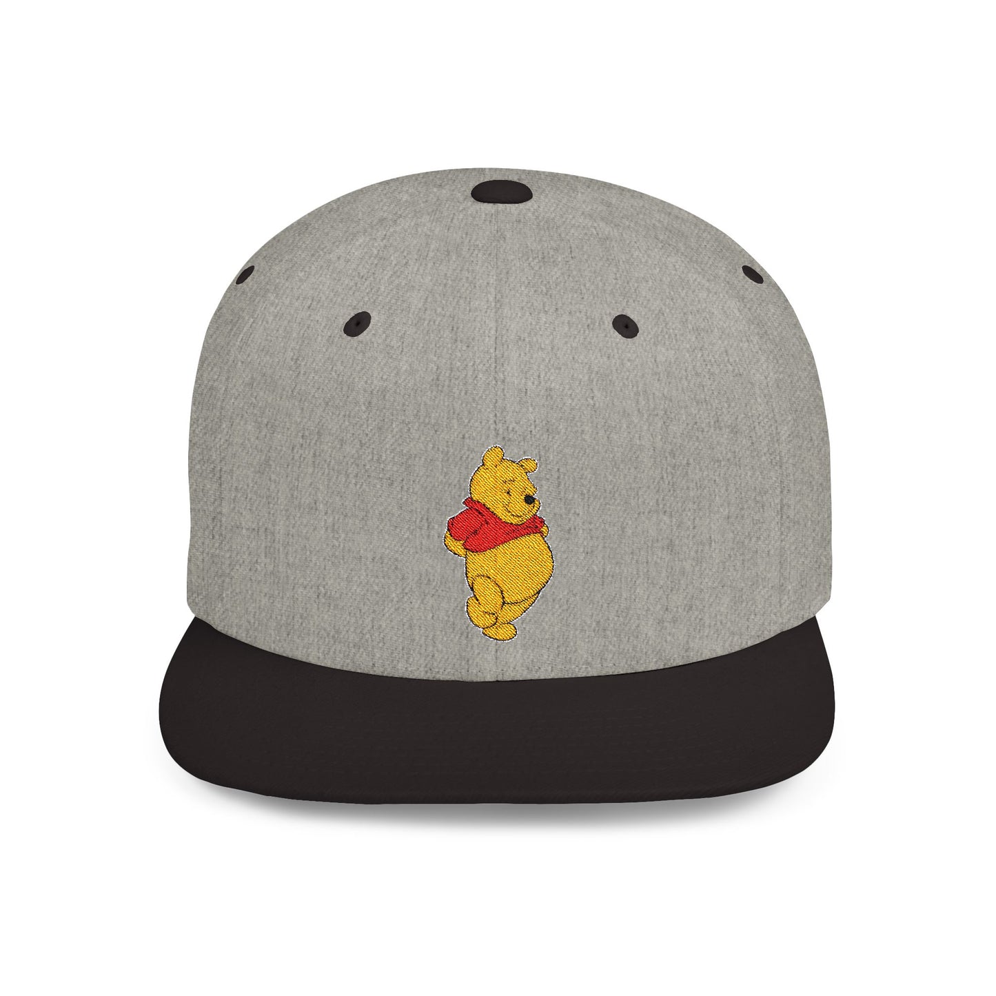 Winnie The Pooh Flat Bill Snapback – Lightweight, Custom Fit, Premium Quality