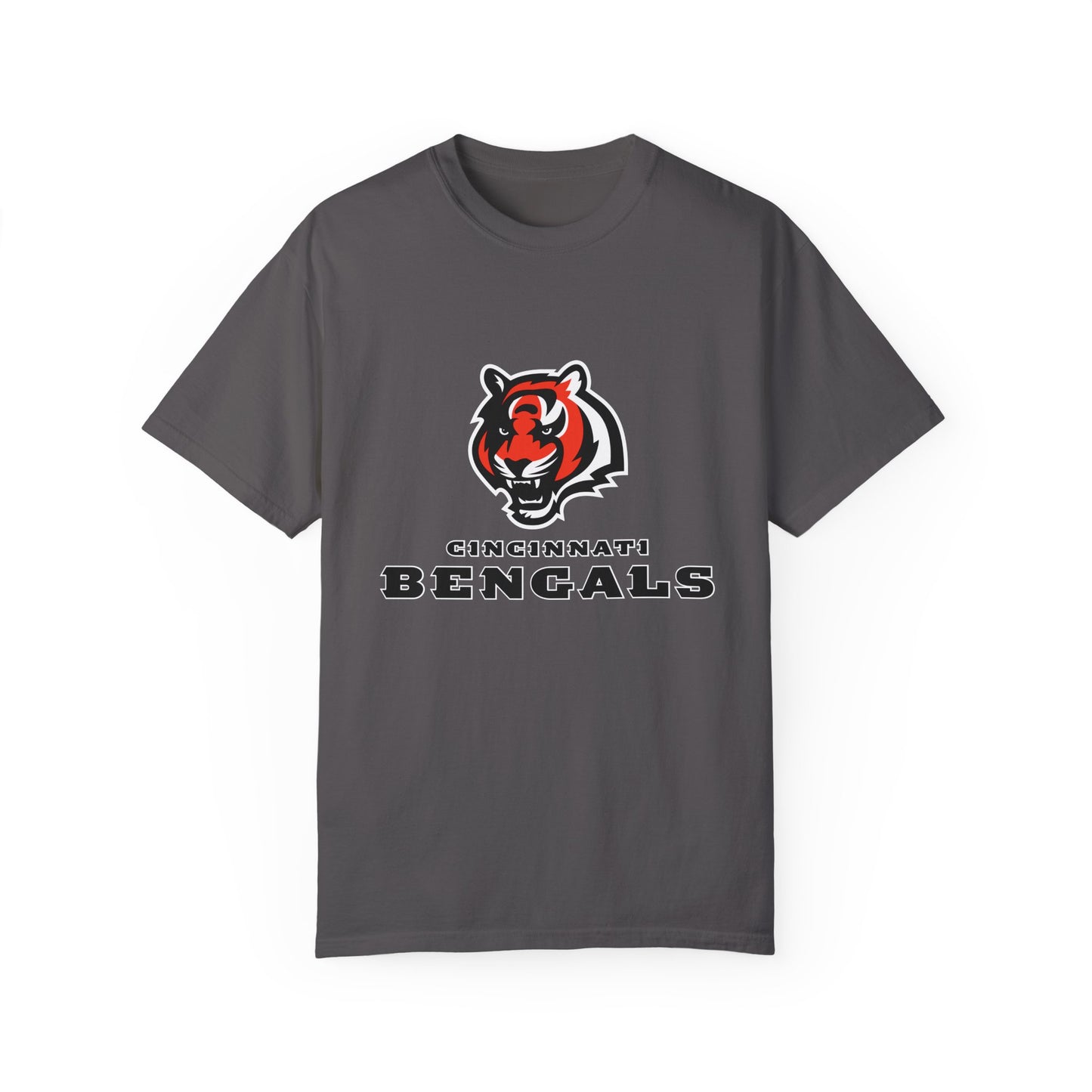 Cincinnati Bengals Gear Garment-Dyed T-Shirt – Premium Cotton Tee for Customization