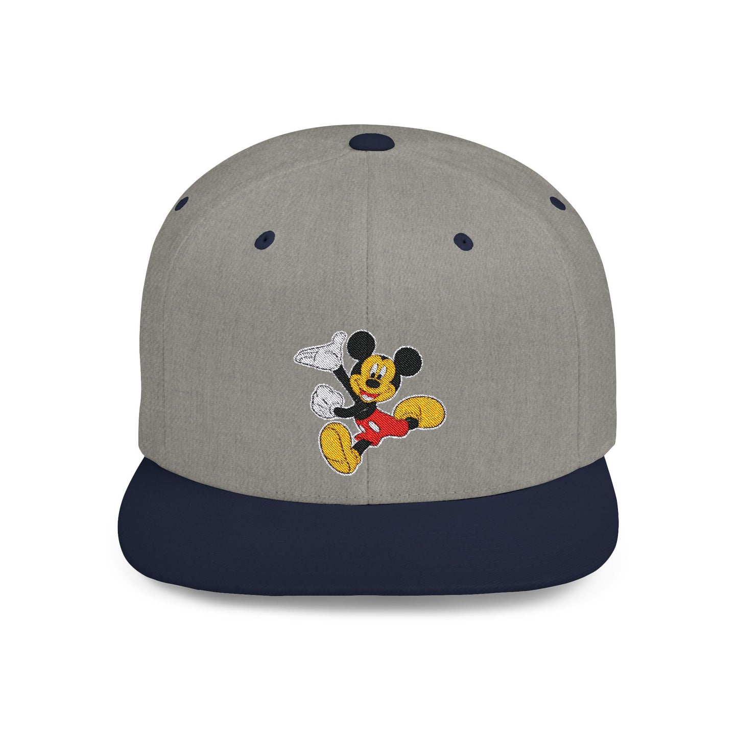 Mickey Mouse Love Flat Bill Snapback – Lightweight, Custom Fit, Premium Quality