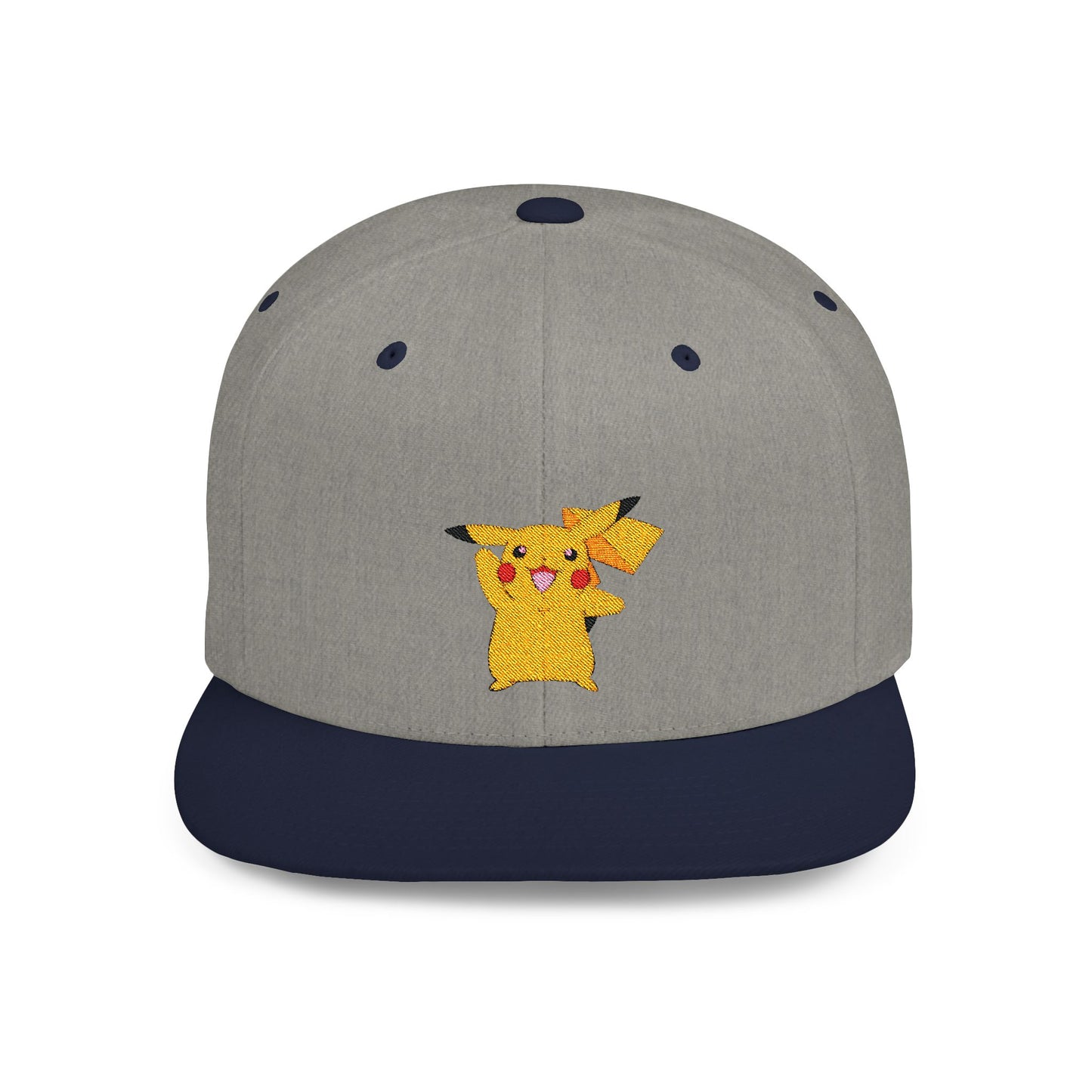 Pokemon Flat Bill Snapback – Lightweight, Custom Fit, Premium Quality