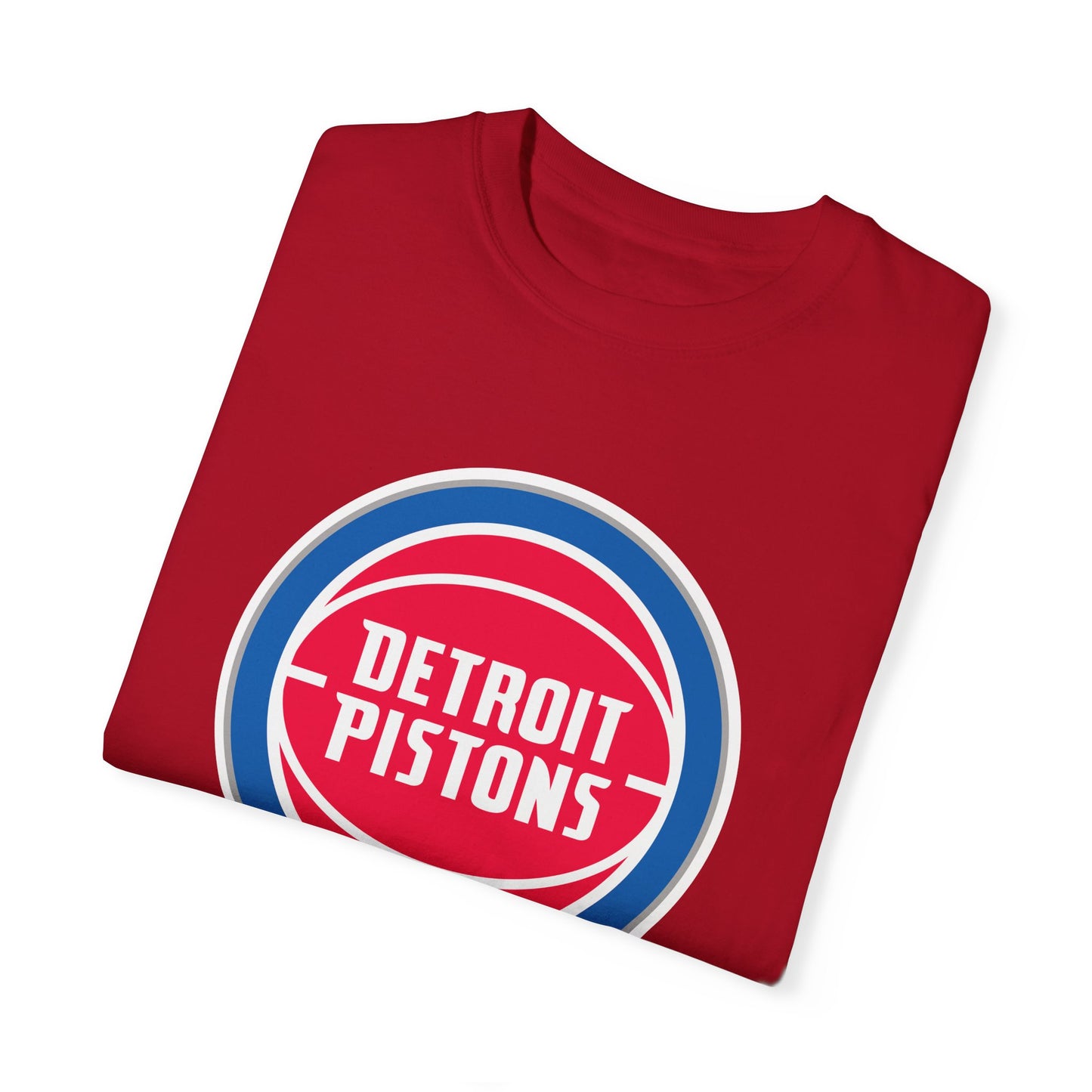 Detroit Pistons Built Different Garment-Dyed T-Shirt – Premium Cotton Tee for Customization