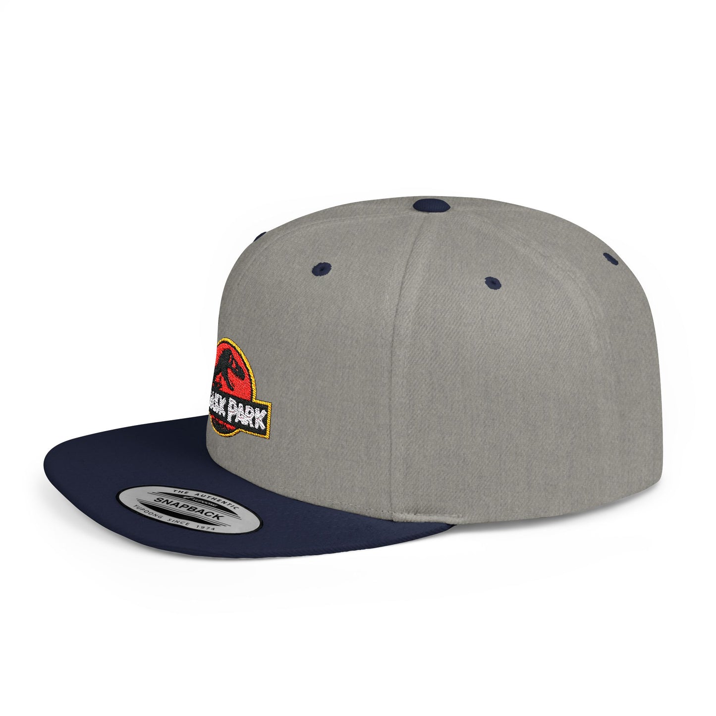 Jurassic Park Flat Bill Snapback – Lightweight, Custom Fit, Premium Quality