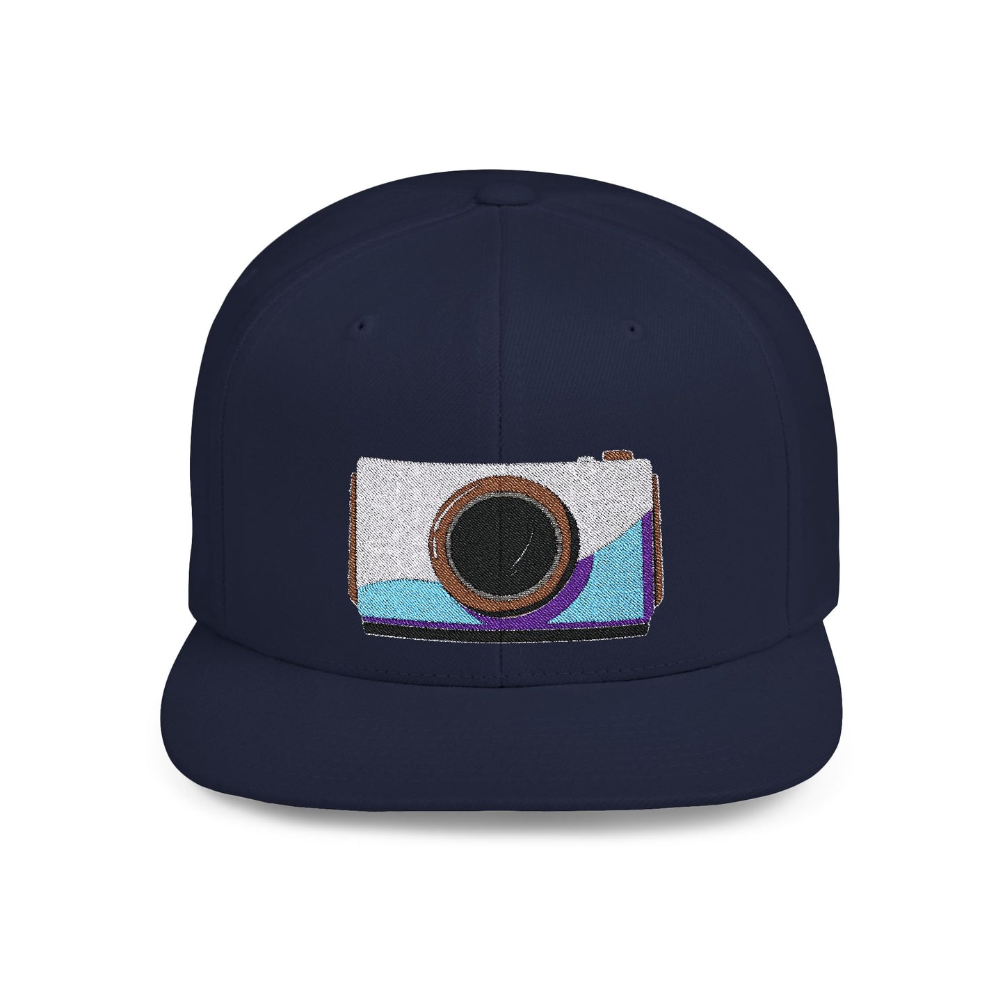 Digital Camera Flat Bill Snapback – Lightweight, Custom Fit, Premium Quality