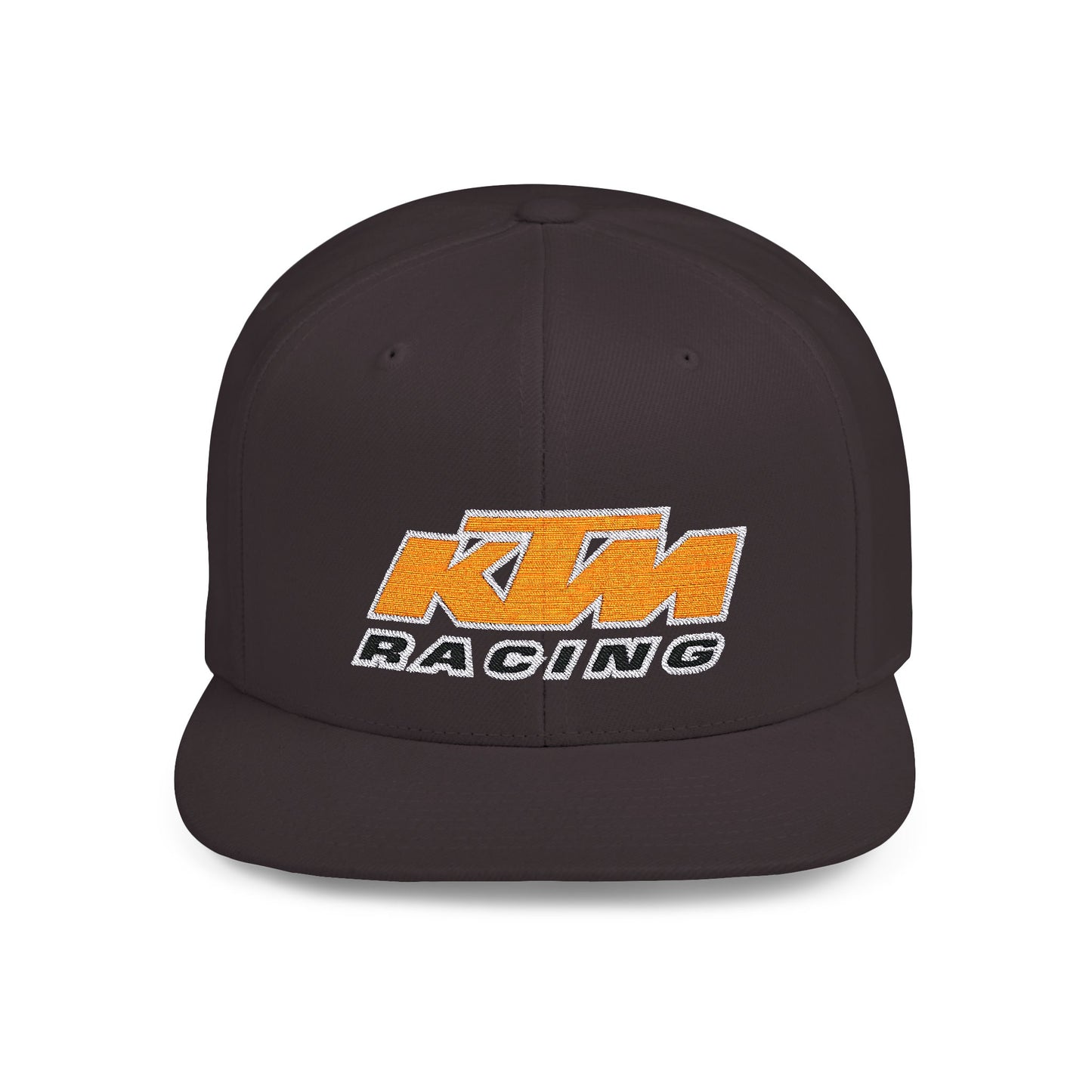 KTM Flat Bill Snapback – Lightweight, Custom Fit, Premium Quality