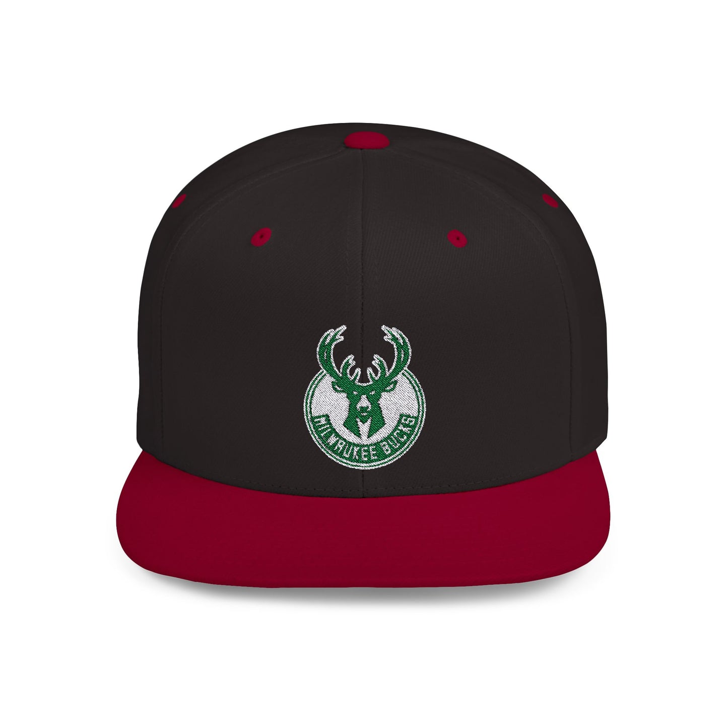 Milwaukee  Bucks Flat Bill Snapback – Lightweight, Custom Fit, Premium Quality