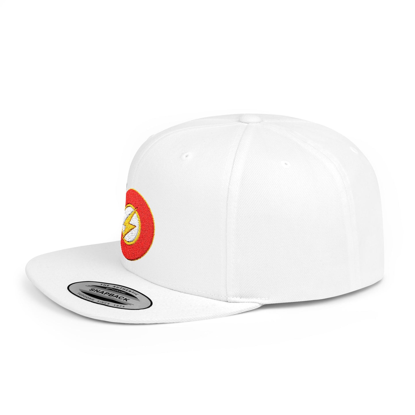 The Flash DC Flat Bill Snapback – Lightweight, Custom Fit, Premium Quality