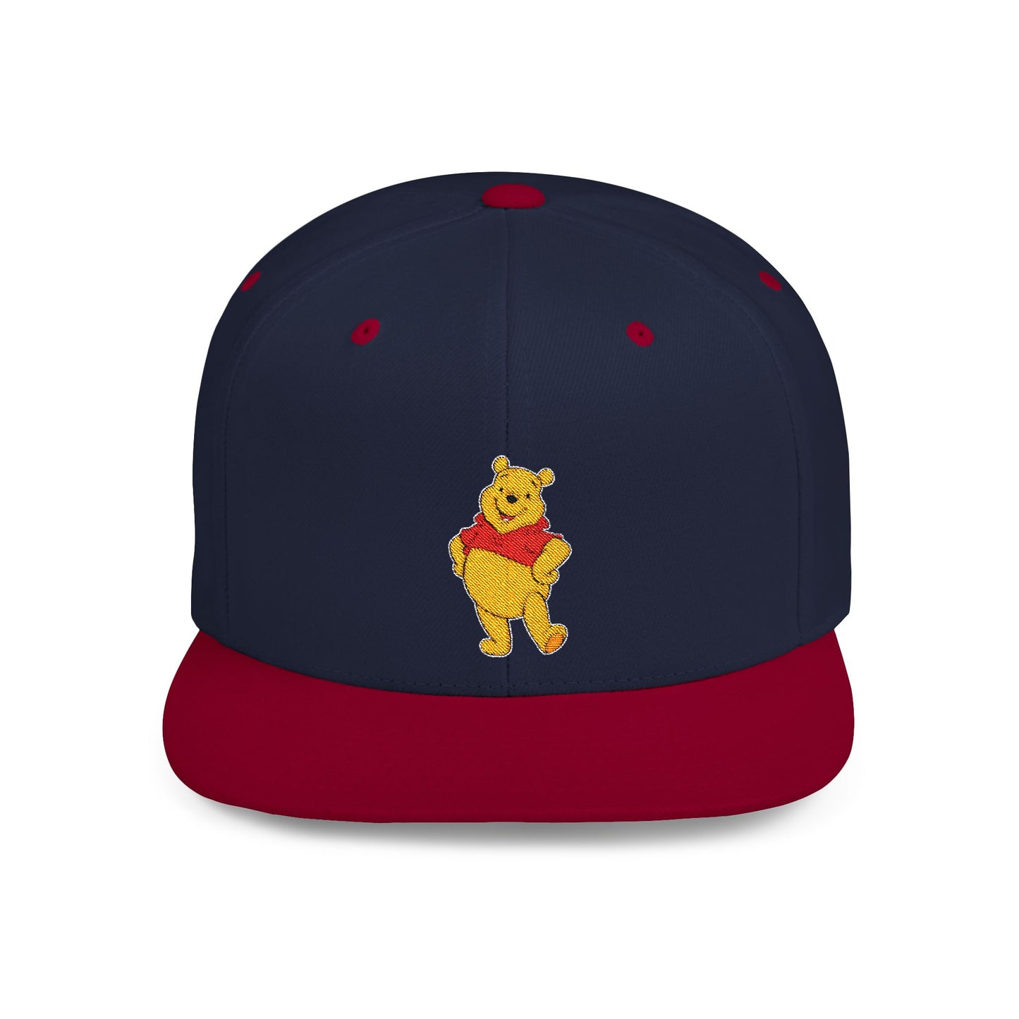 Winnie The Pooh Classic Flat Bill Snapback – Lightweight, Custom Fit, Premium Quality