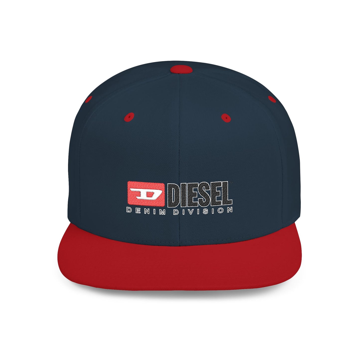 Diesel Flat Bill Snapback – Lightweight, Custom Fit, Premium Quality