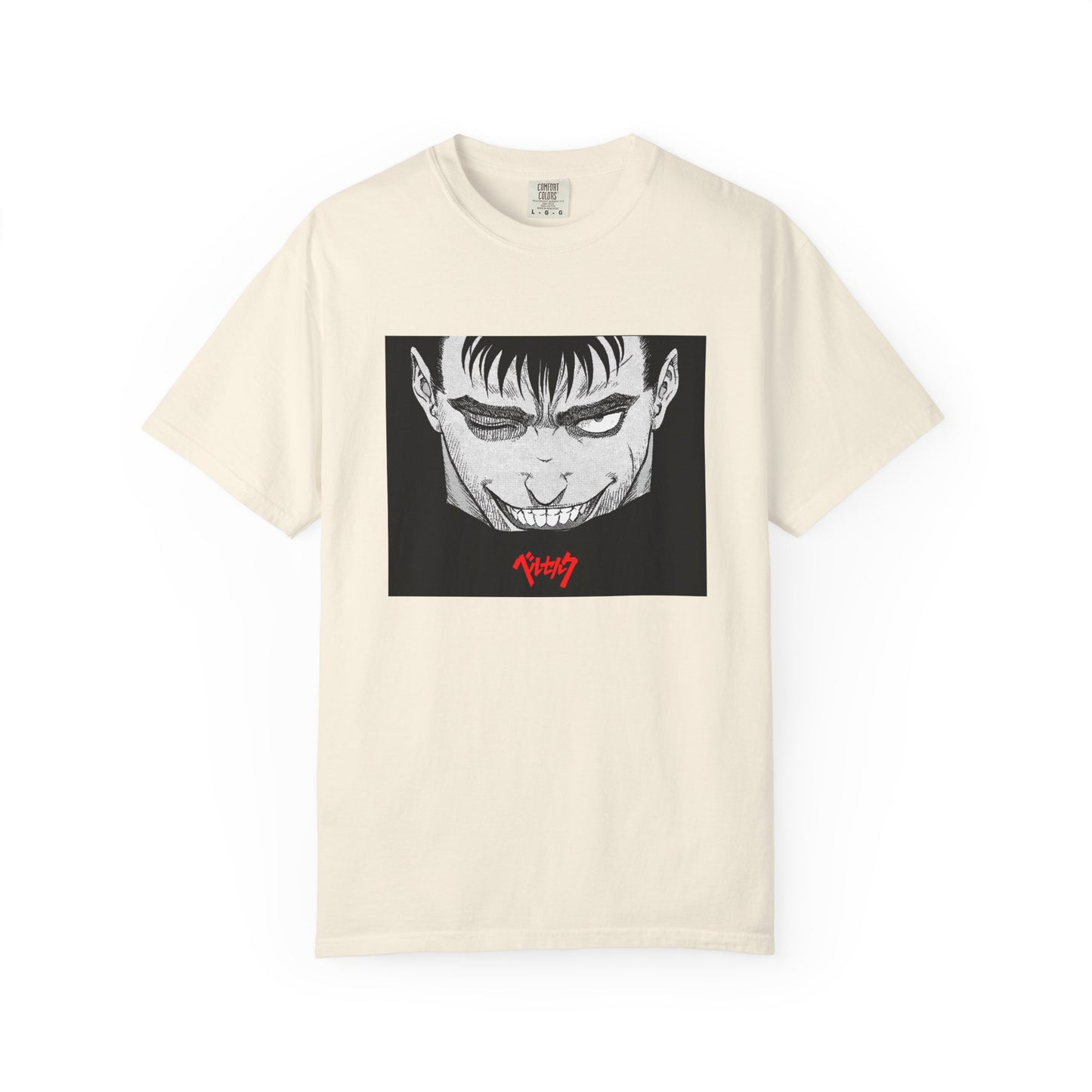 Berserk Fan Art Garment-Dyed T-Shirt – Premium Cotton Tee for Customization