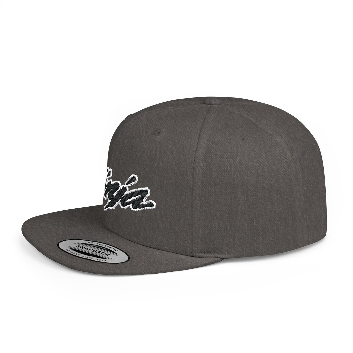 Ninja Flat Bill Snapback – Lightweight, Custom Fit, Premium Quality