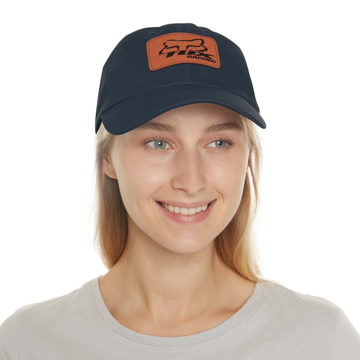 Dad Leather Patch Hat Fox Racing Gear – Timeless Style, Perfect Fit