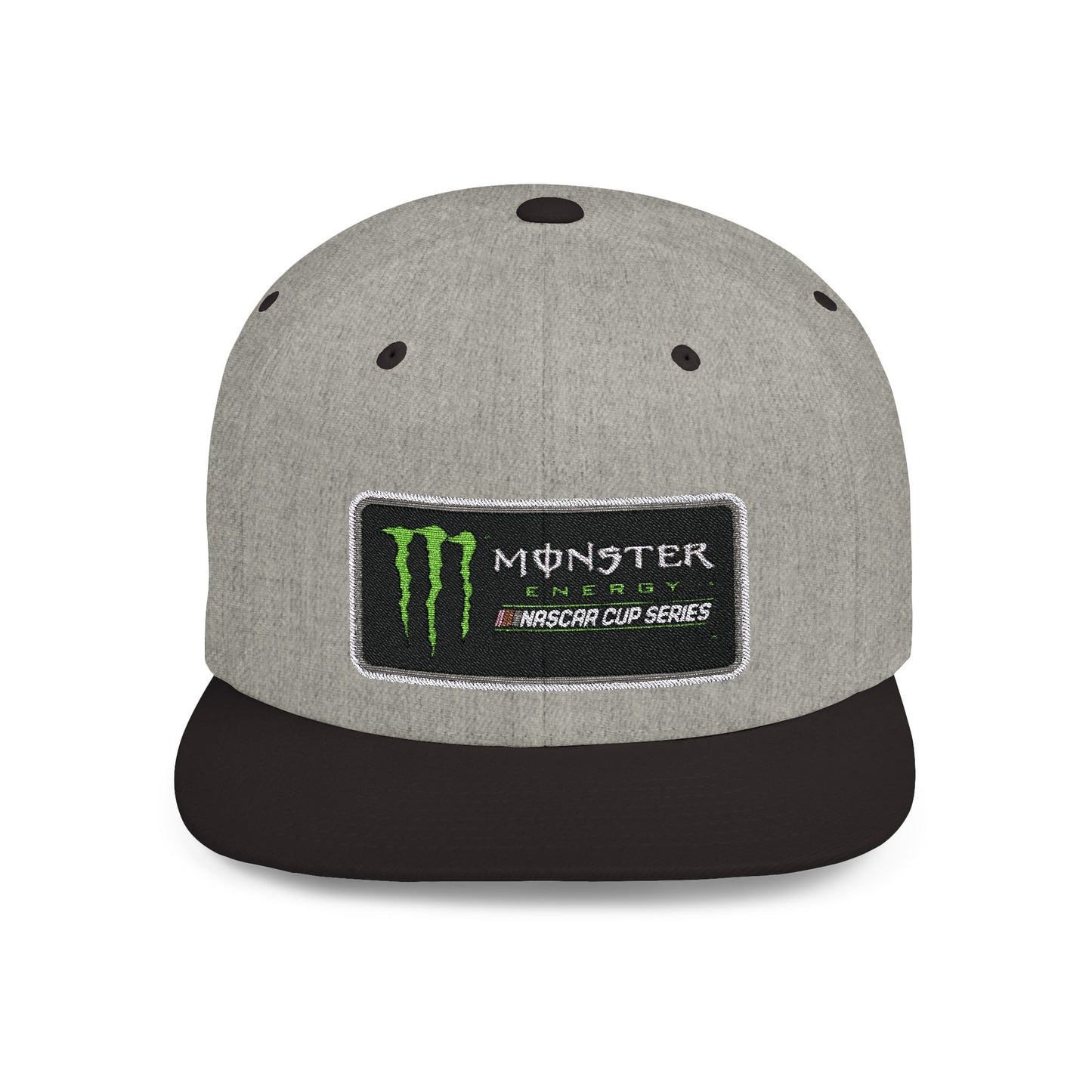 Monster Flat Bill Snapback – Lightweight, Custom Fit, Premium Quality