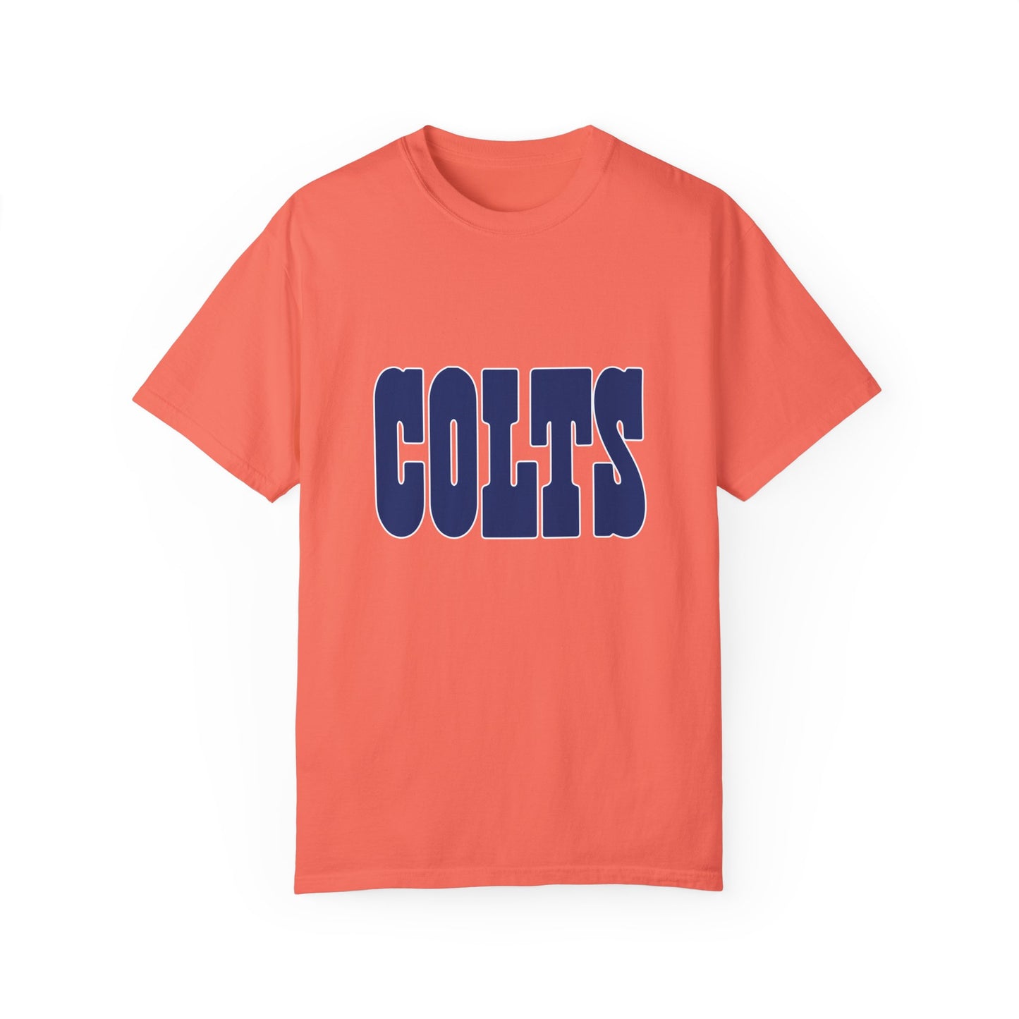 Indianapolis Colts Apparel Garment-Dyed T-Shirt – Premium Cotton Tee for Customization