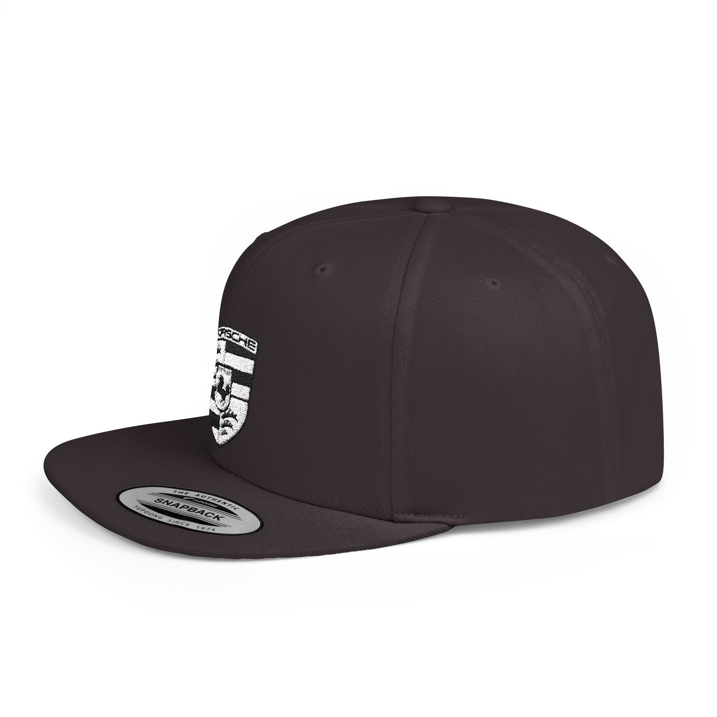 Porsche Flat Bill Snapback – Lightweight, Custom Fit, Premium Quality