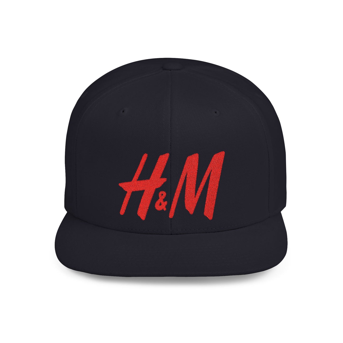 H&M Flat Bill Snapback – Lightweight, Custom Fit, Premium Quality