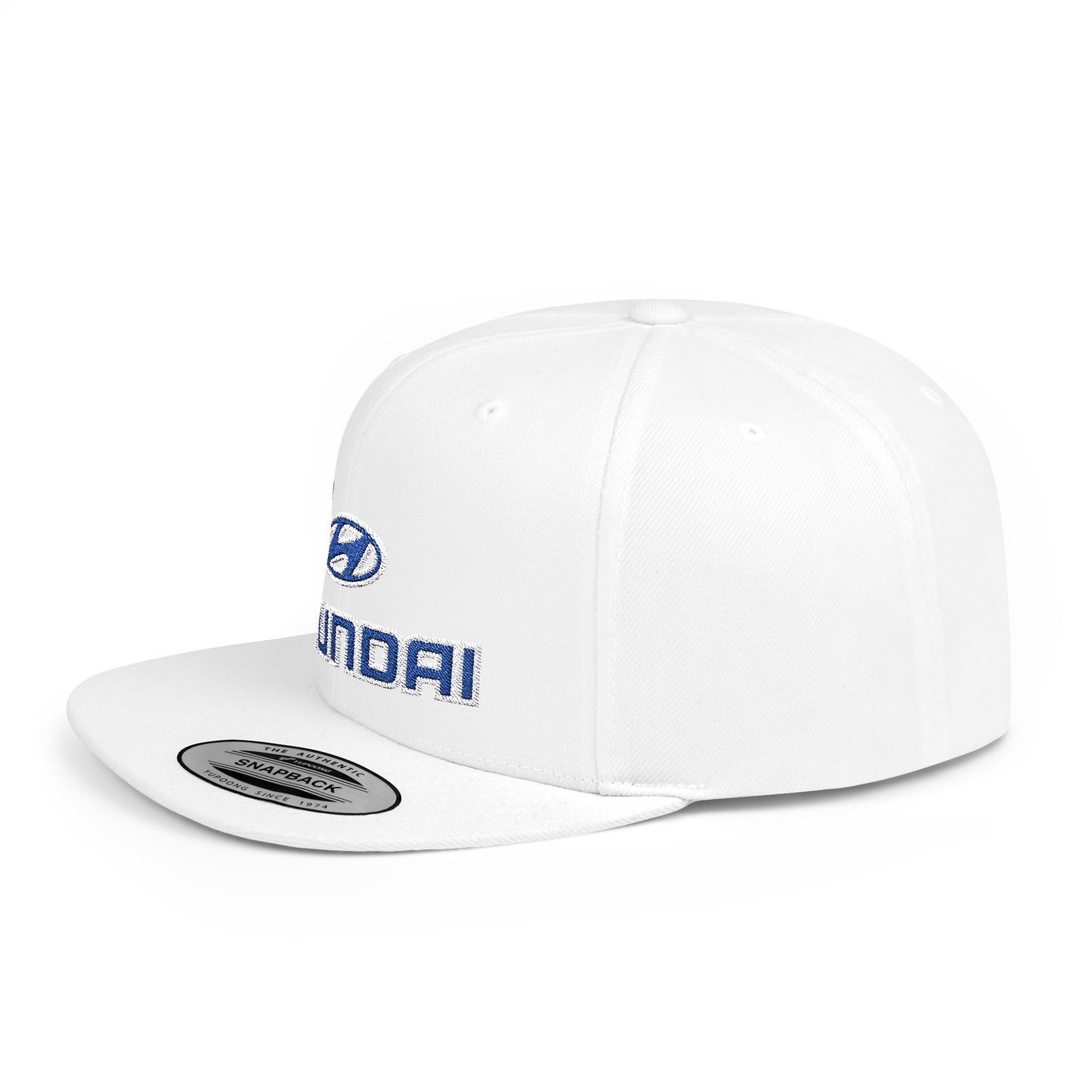 Hyundai Flat Bill Snapback – Lightweight, Custom Fit, Premium Quality