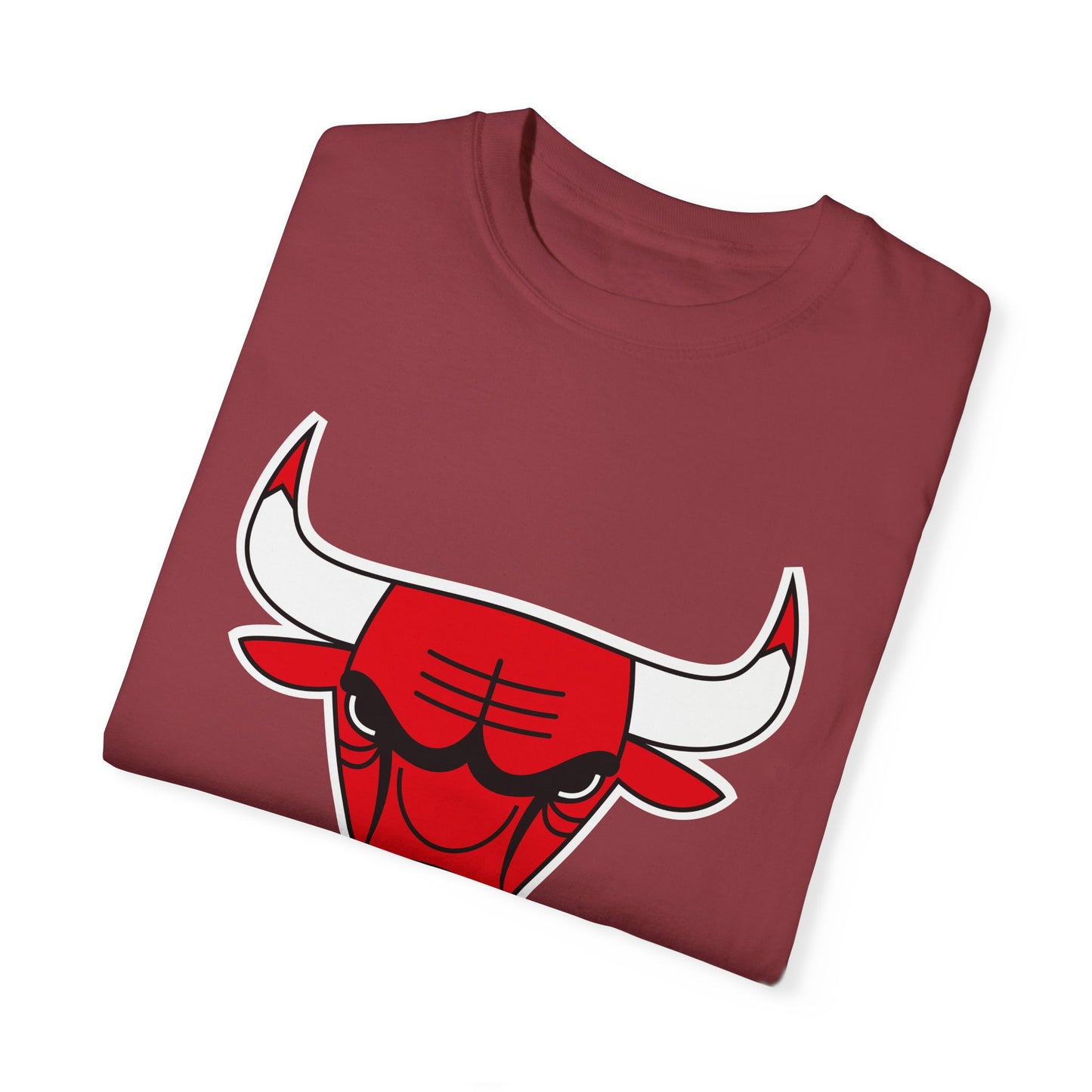 Chicago Bulls Built Different Garment-Dyed T-Shirt – Premium Cotton Tee for Customization