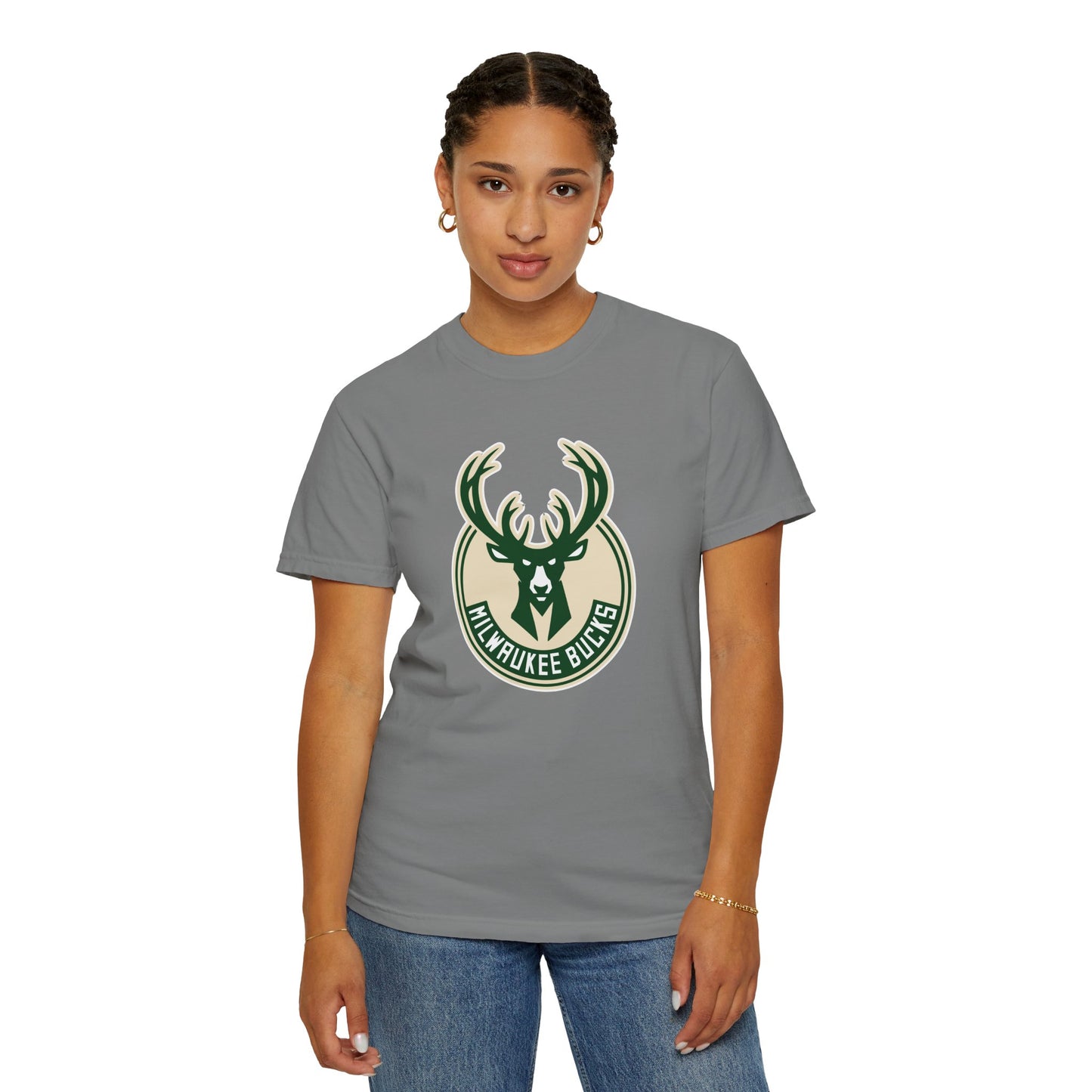 Milwaukee Bucks Play To Win Garment-Dyed T-Shirt – Premium Cotton Tee for Customization