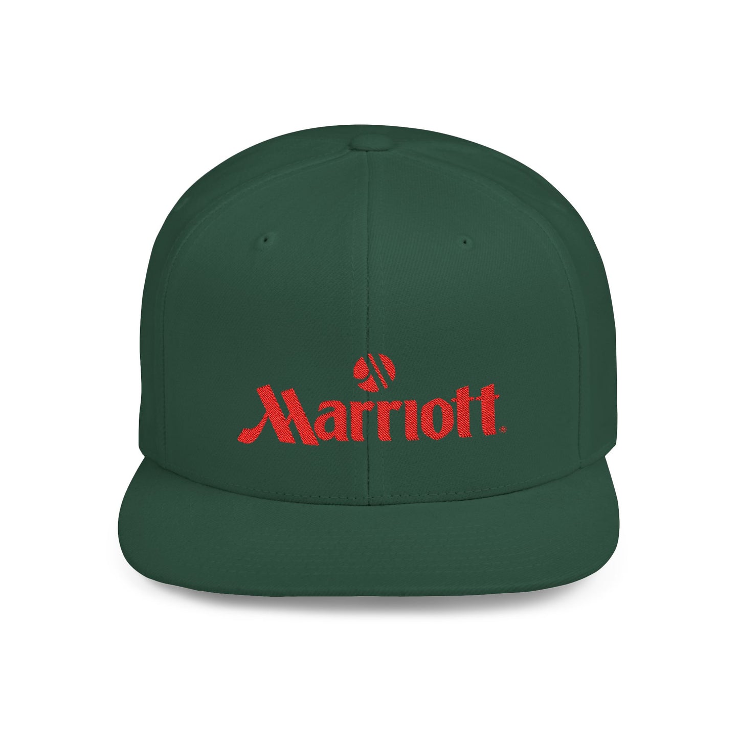 Marriott Flat Bill Snapback – Lightweight, Custom Fit, Premium Quality