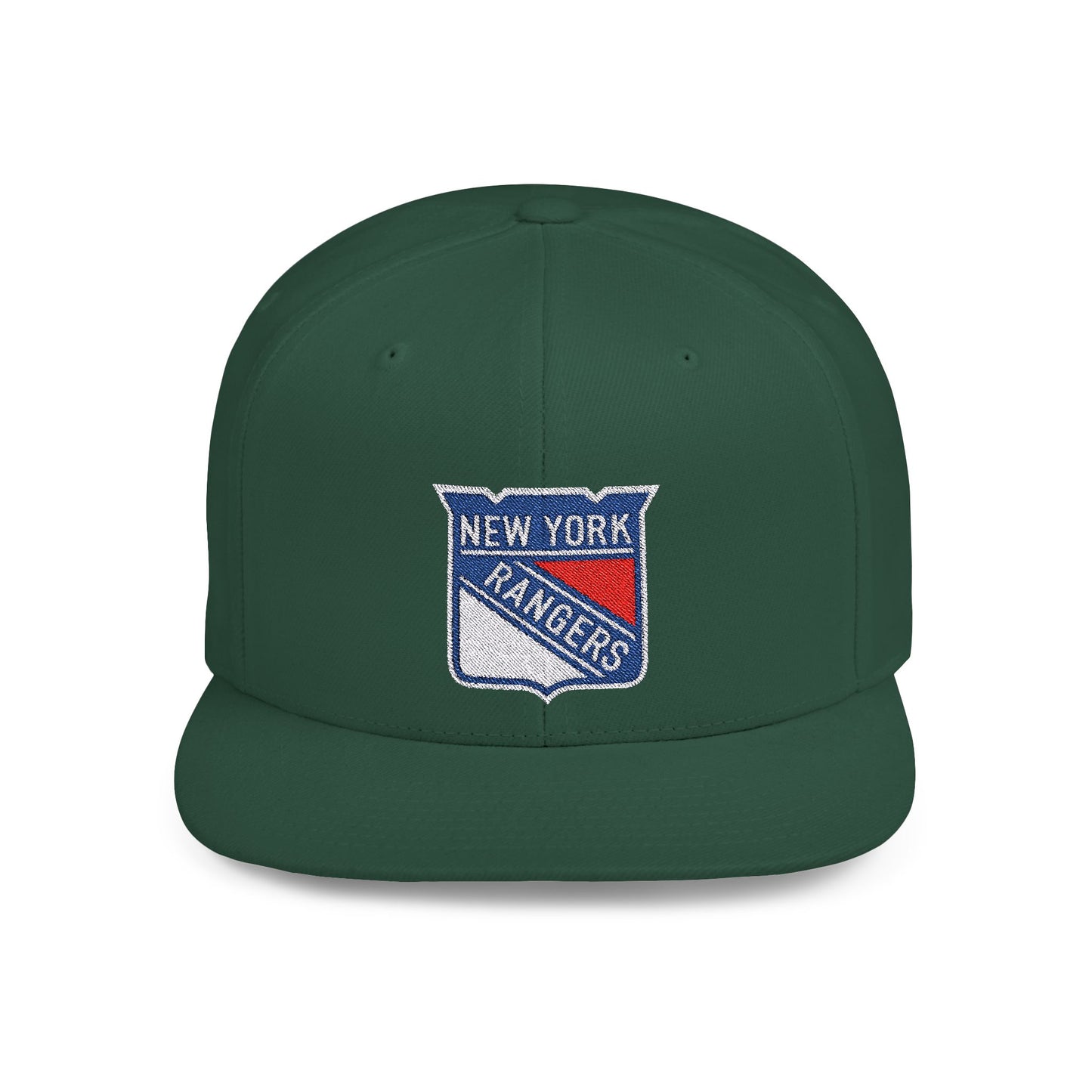 New York Rangers Flat Bill Snapback – Lightweight, Custom Fit, Premium Quality