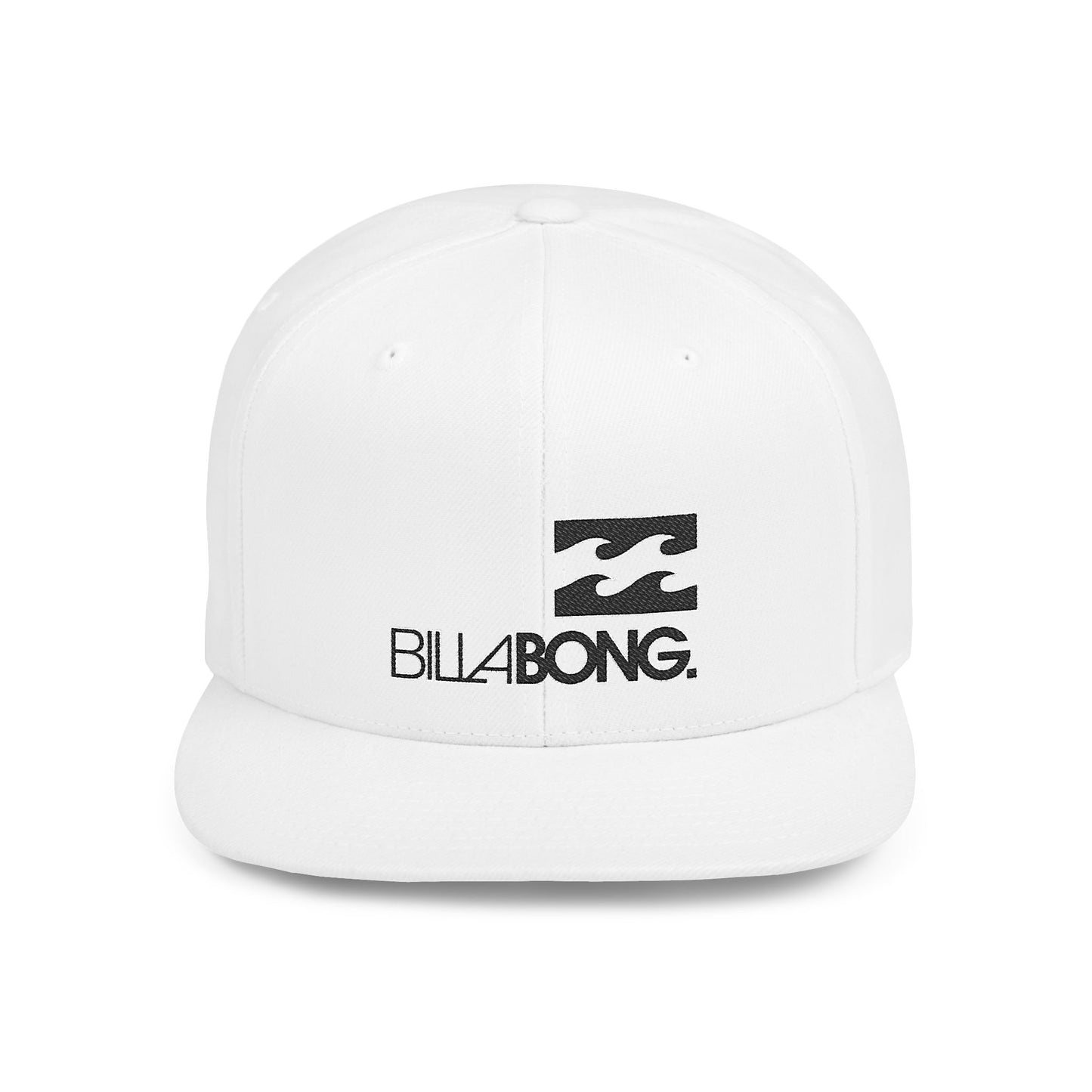 Billabong Flat Bill Snapback – Lightweight, Custom Fit, Premium Quality