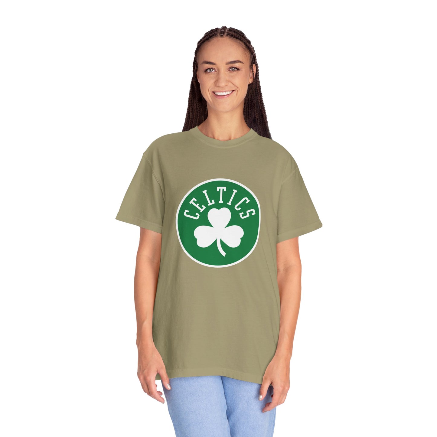 Boston Celtics Hoop Lifestyle Garment-Dyed T-Shirt – Premium Cotton Tee for Customization