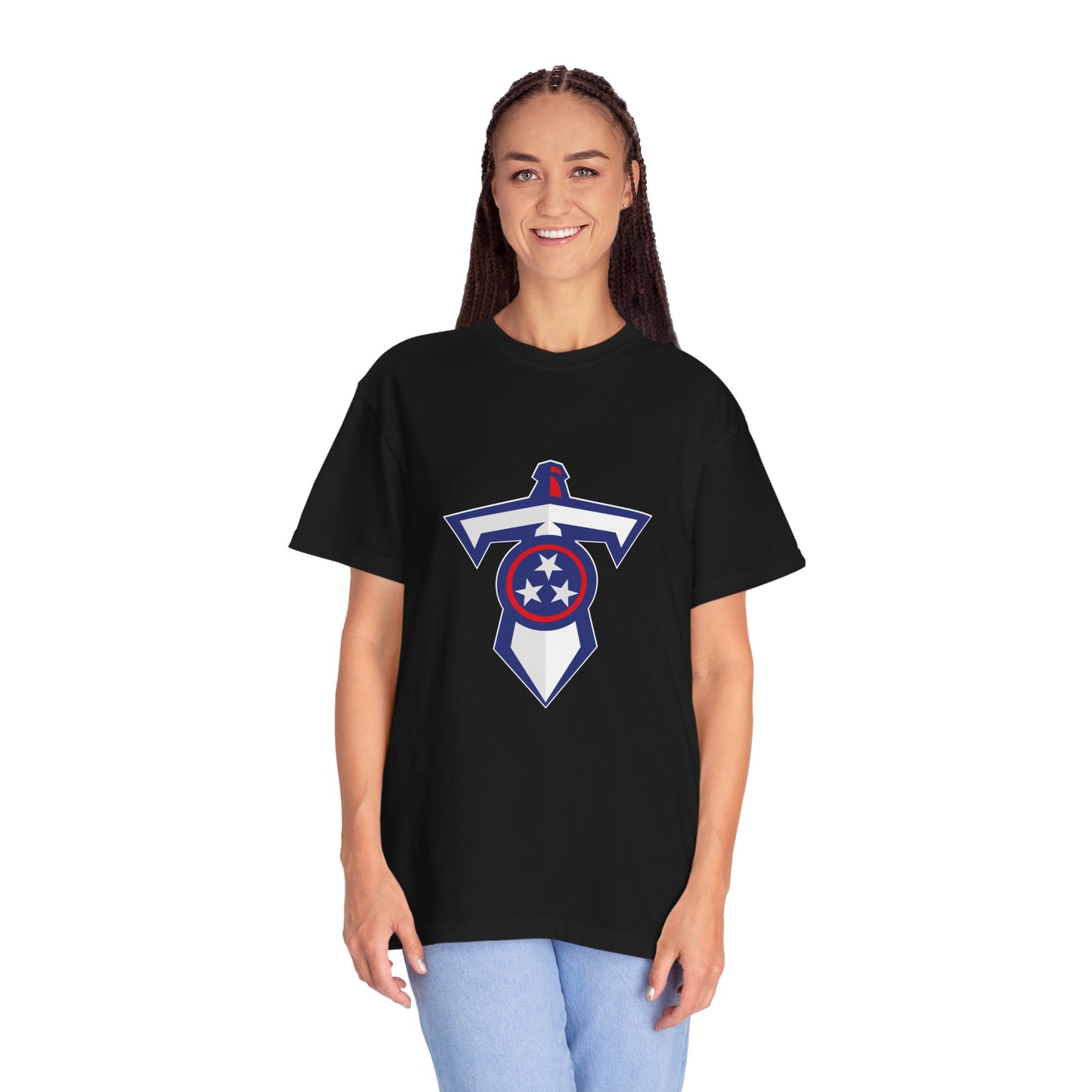 Tennessee Titans Apparel Garment-Dyed T-Shirt – Premium Cotton Tee for Customization