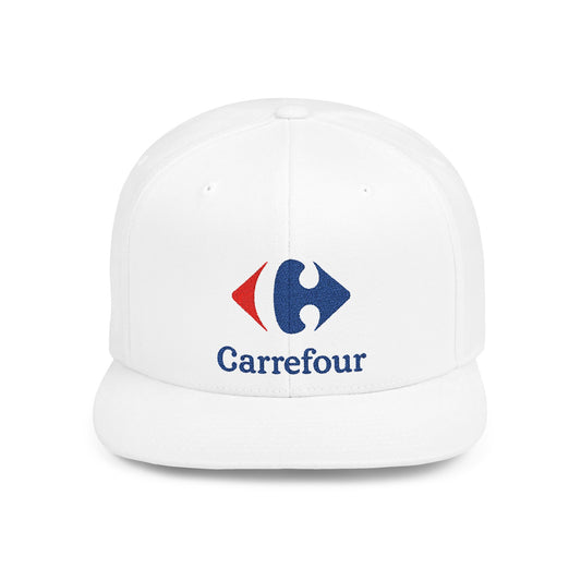 Carre Four Flat Bill Snapback – Lightweight, Custom Fit, Premium Quality