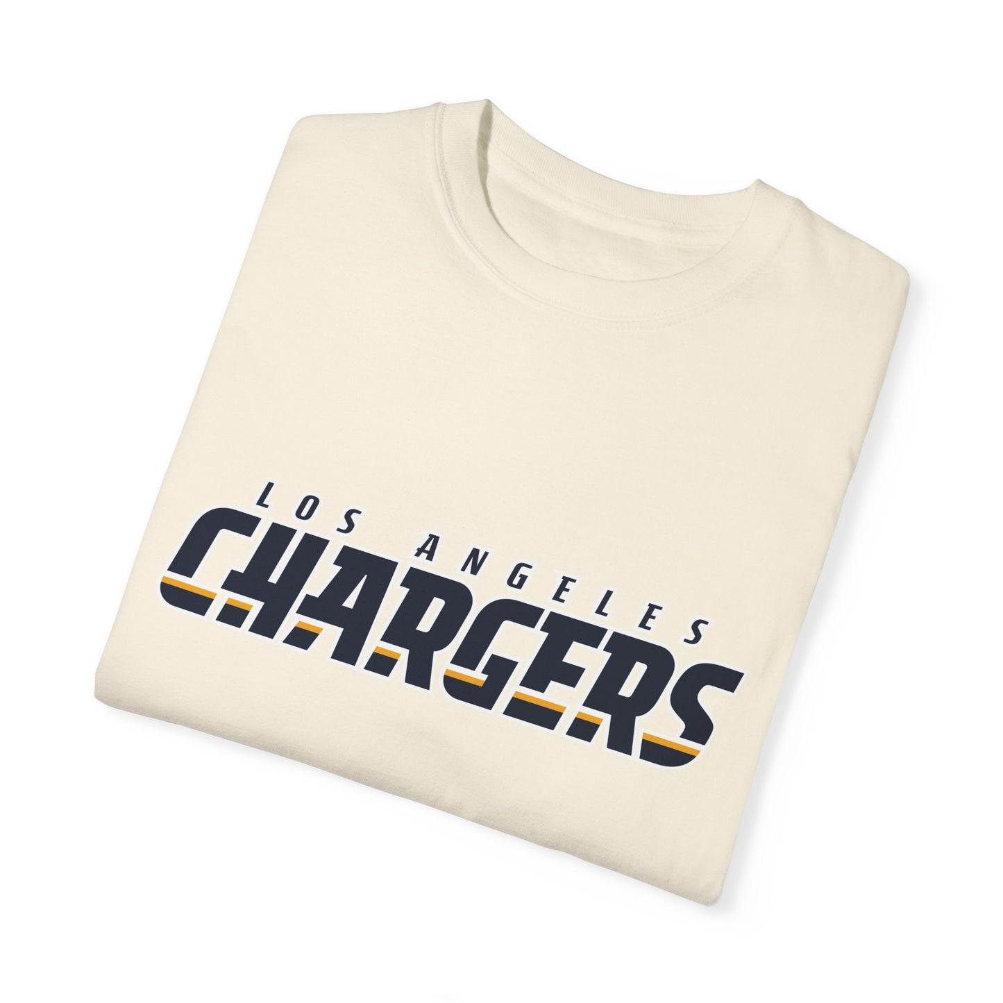 Los Angeles Chargers Gear Garment-Dyed T-Shirt – Premium Cotton Tee for Customization